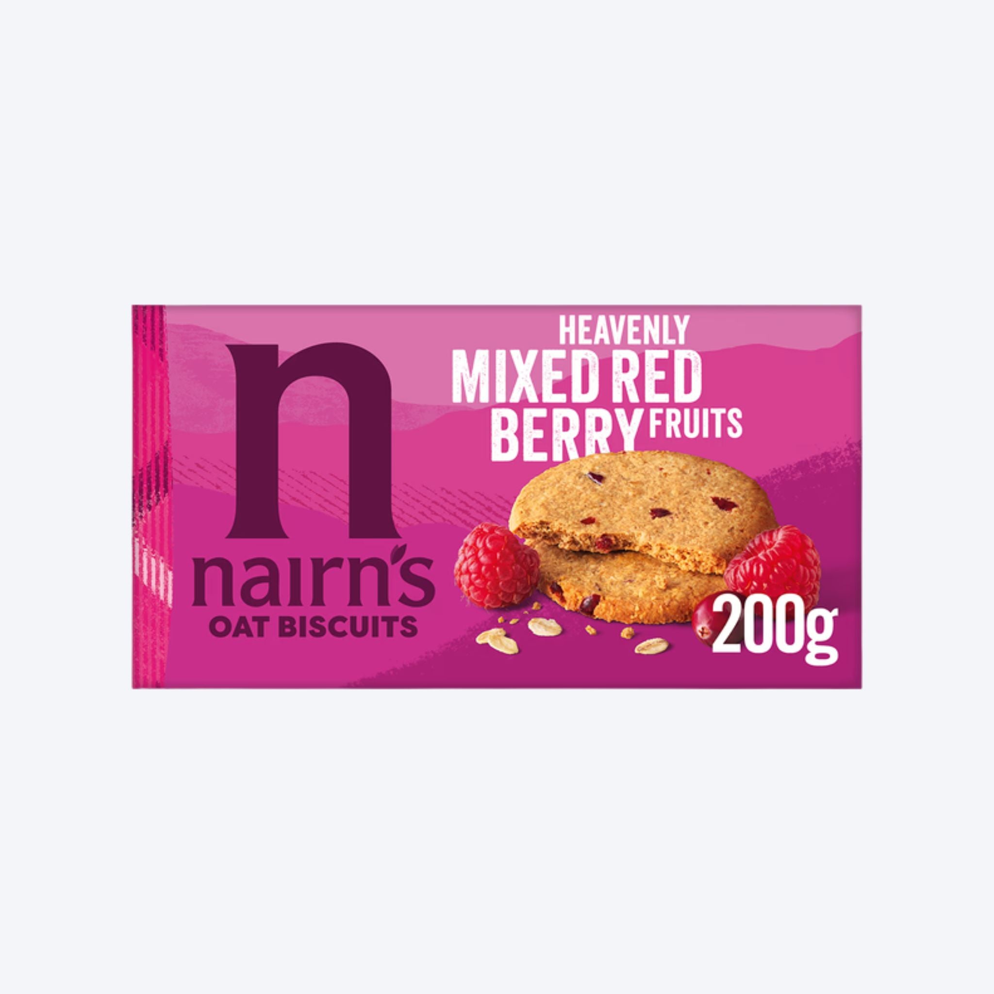 Nairns Mixed Berries Oats Biscuits