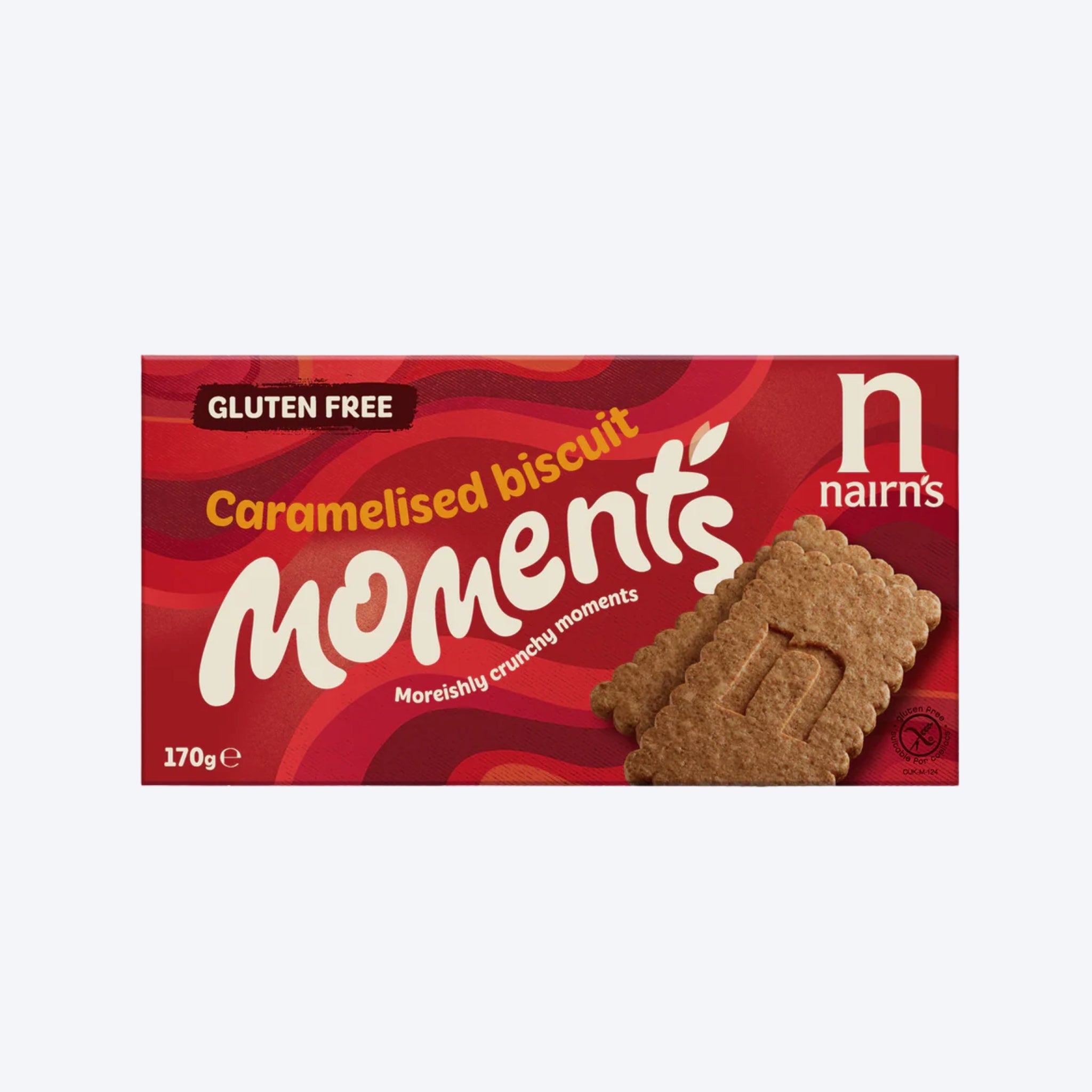 Nairns's Gluten Free Moments - Caramelised Biscuits 170g