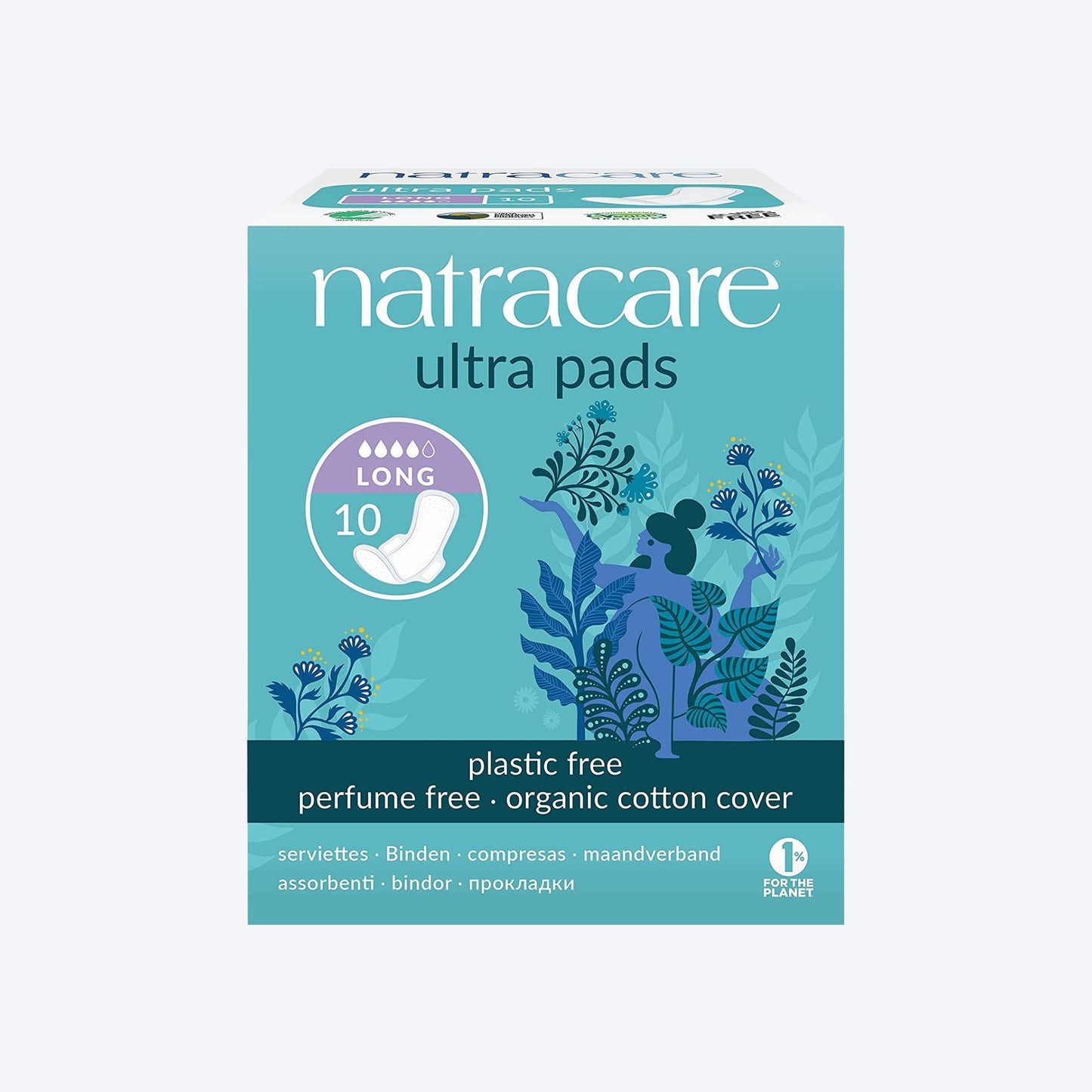 Natracare 10x Long Ultra Pads