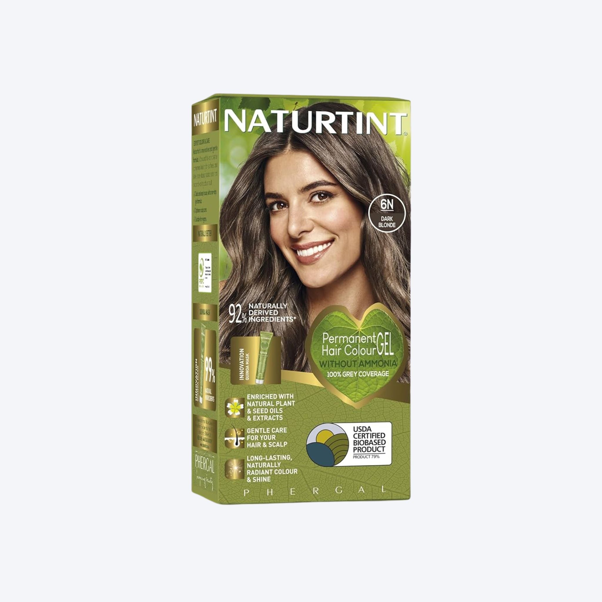 NaturTint Hair Dye - Dark Blonde (6N)