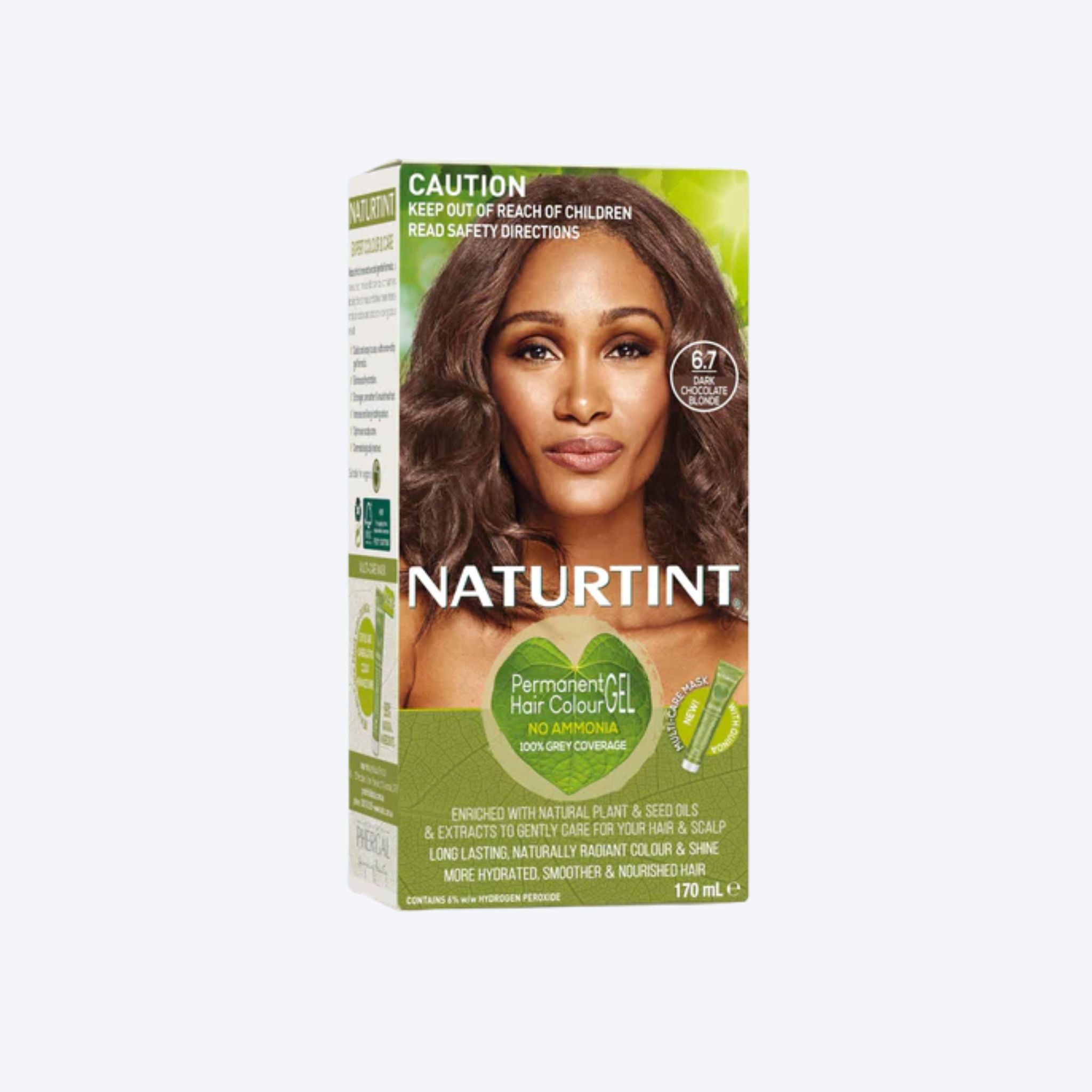 NaturTint Hair Dye - Dark Chocolate Blonde (6.7)