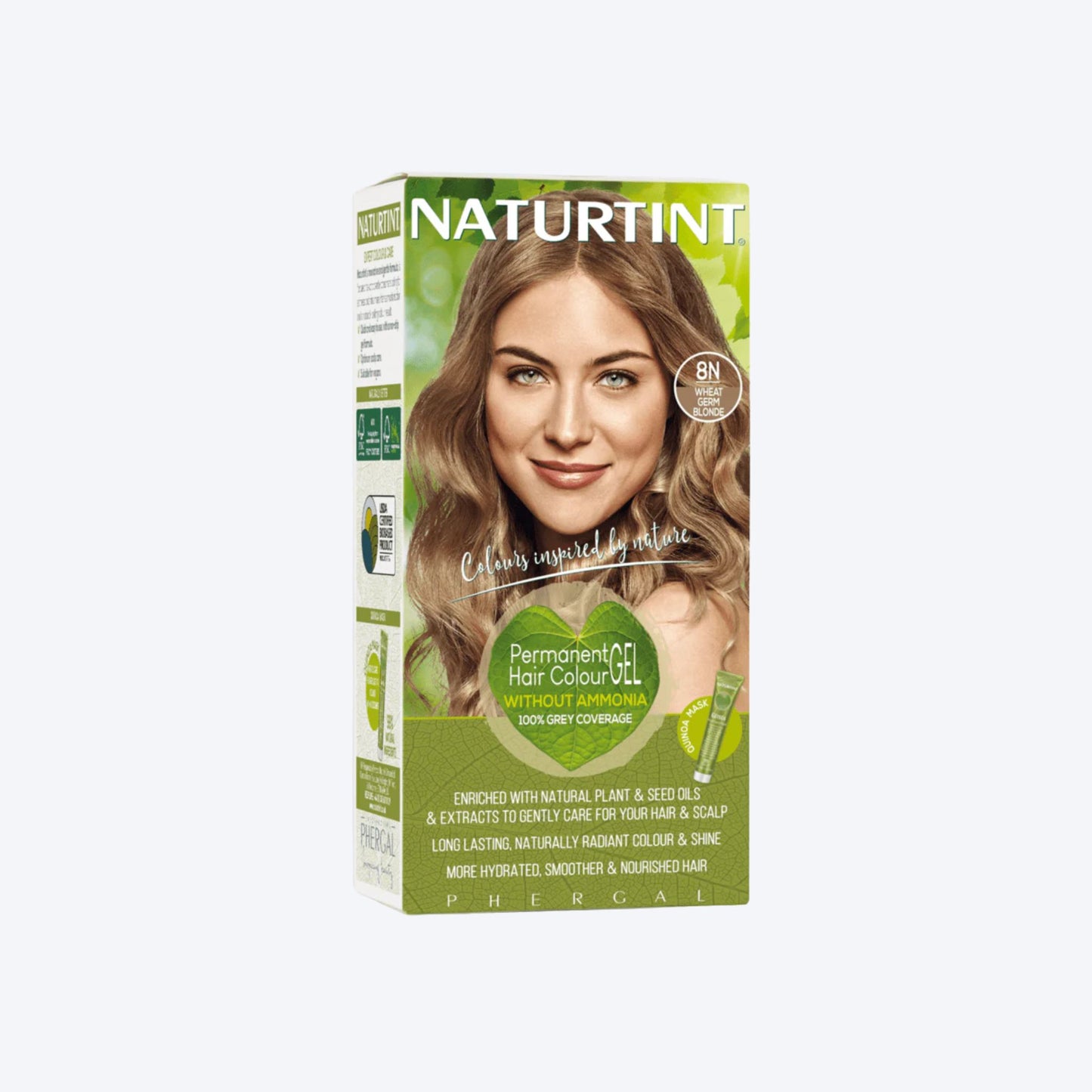 NaturTint Hair Dye - Wheat Germ Blonde 8N