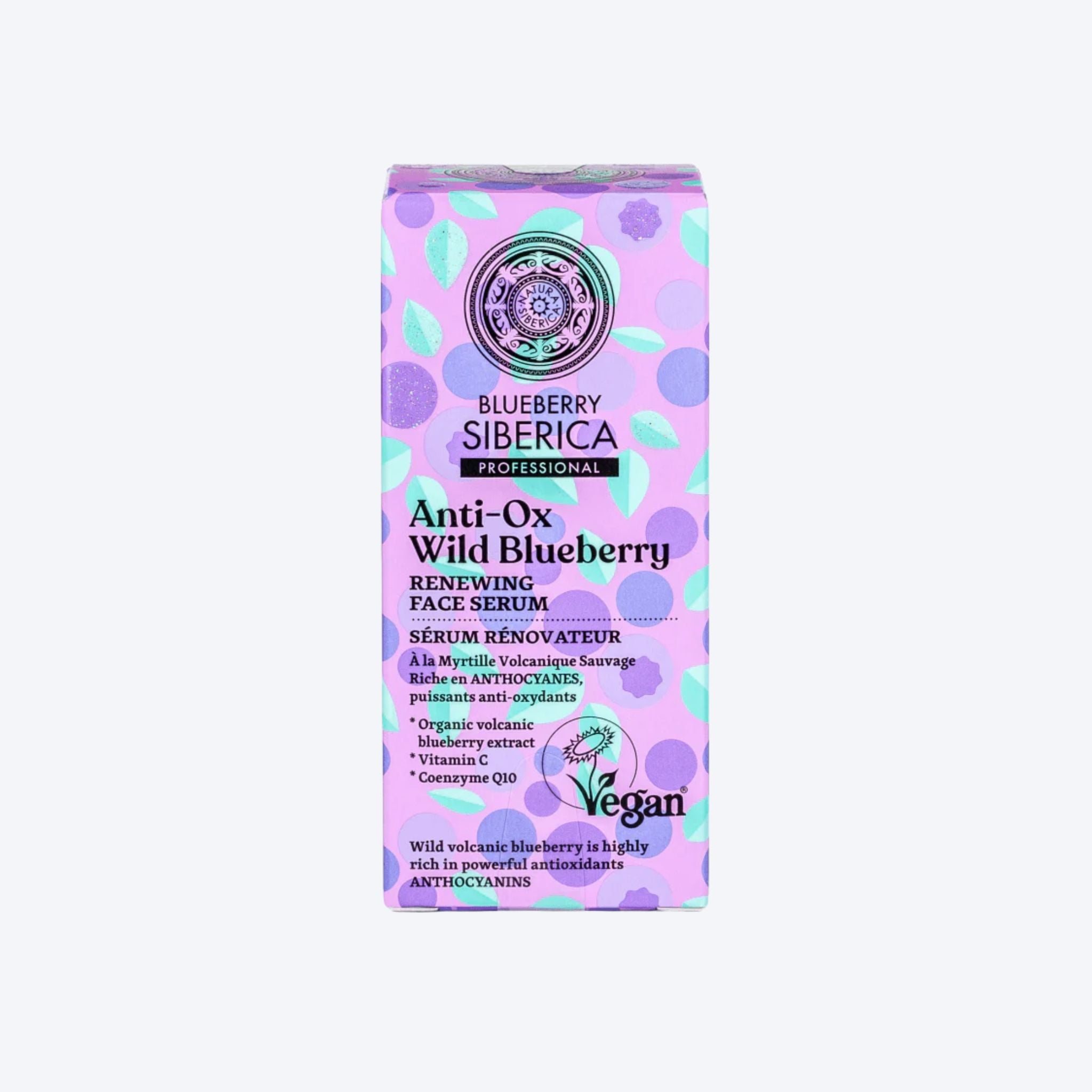 Natura Siberica Anti-Ox Wild Blueberry Renewing Face Serum