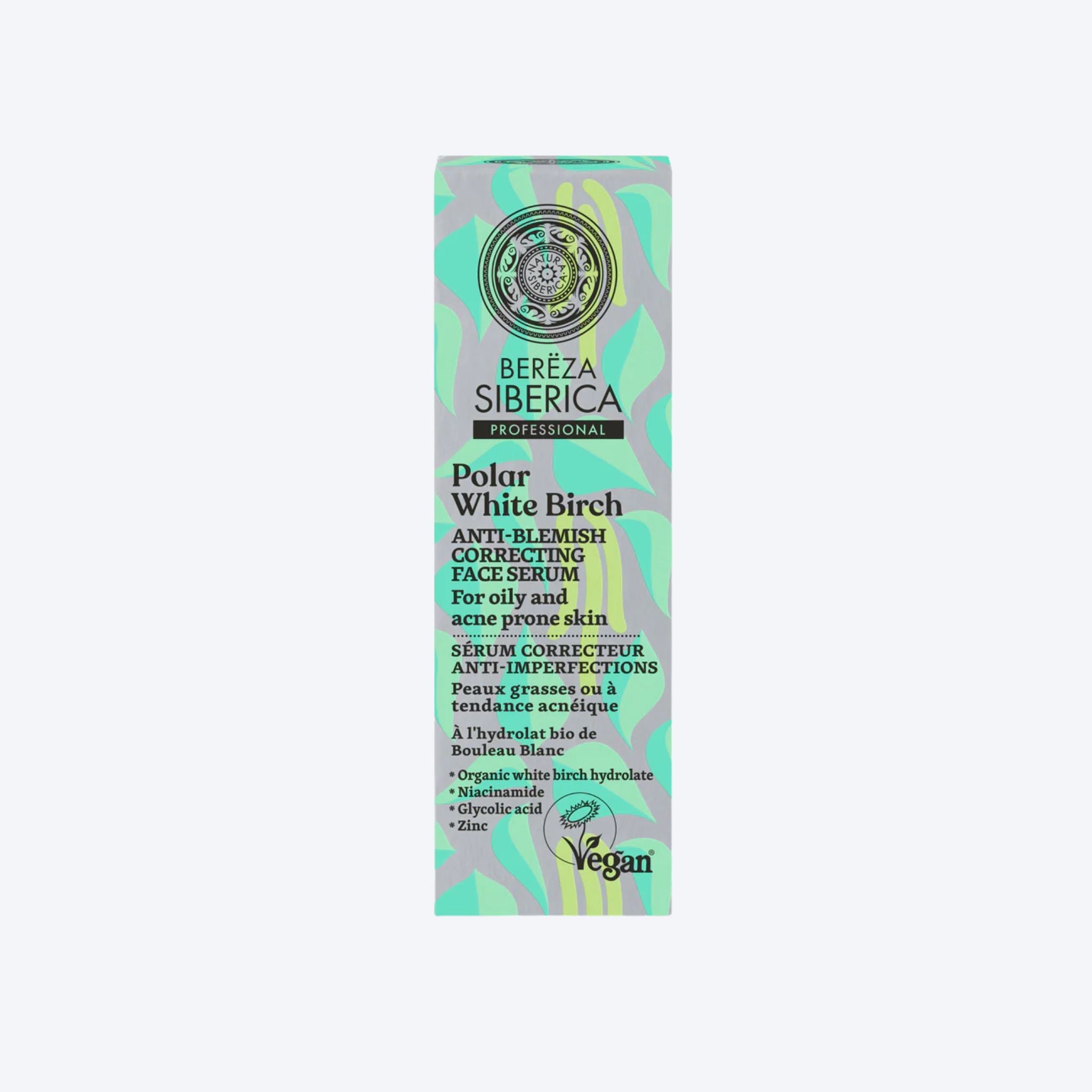 Natura Siberica Polar White Birch Anti Blemish Correcting Face Serum