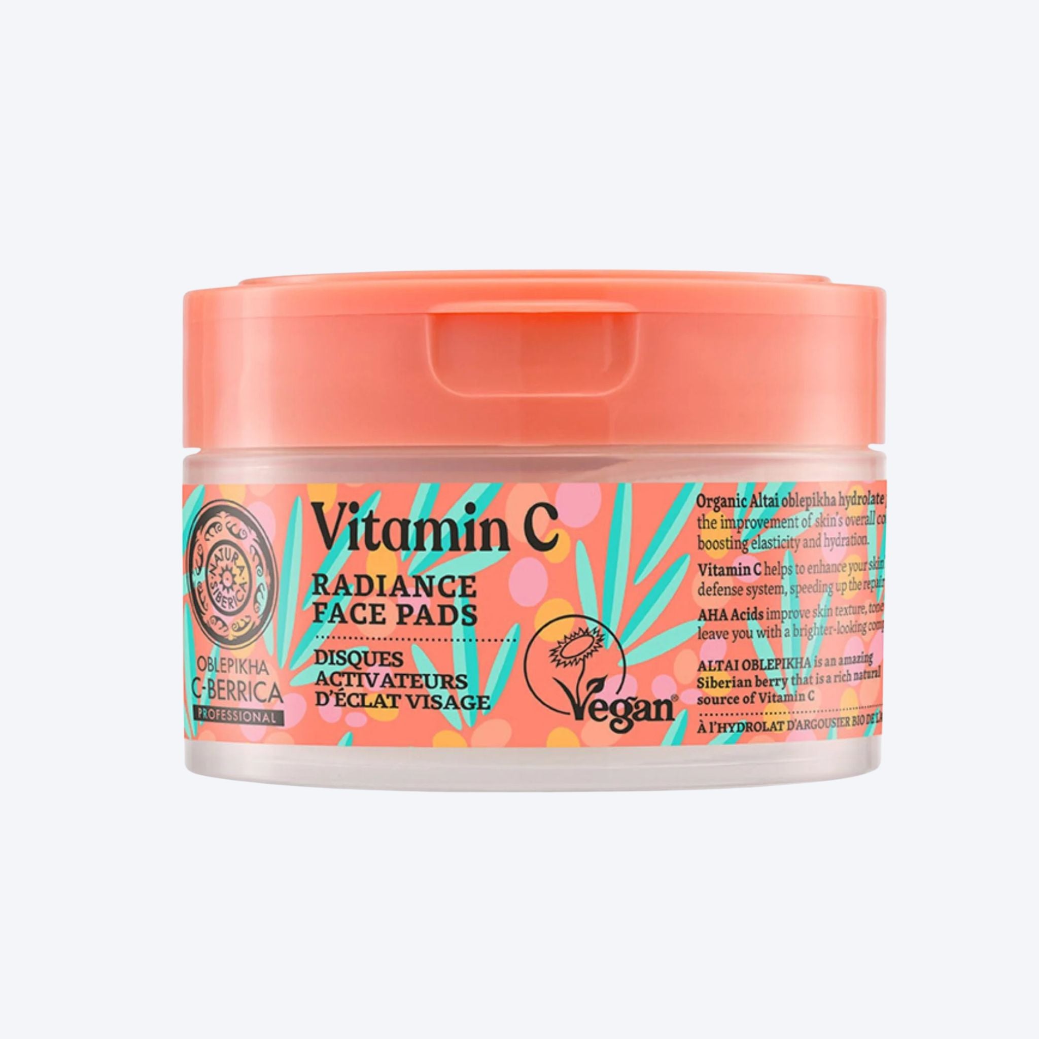 Natura Siberica Vitamin C Radiance Face Pads x20