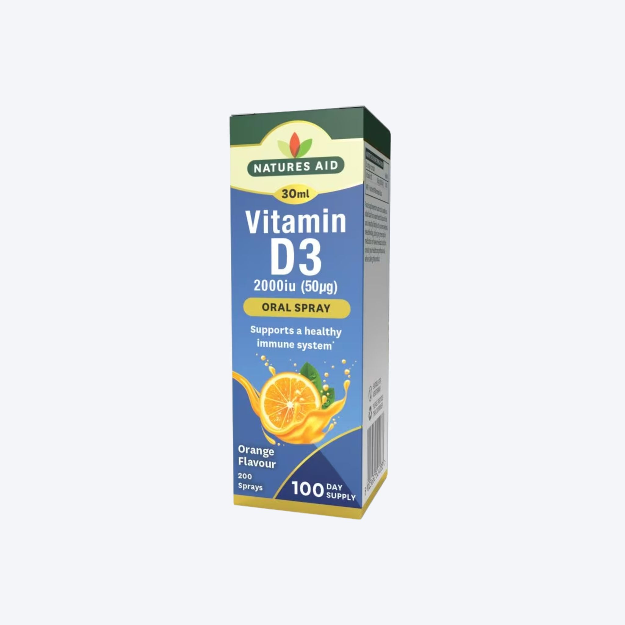 Natures Aid Vitamin D 2000iu Spray - 30ml