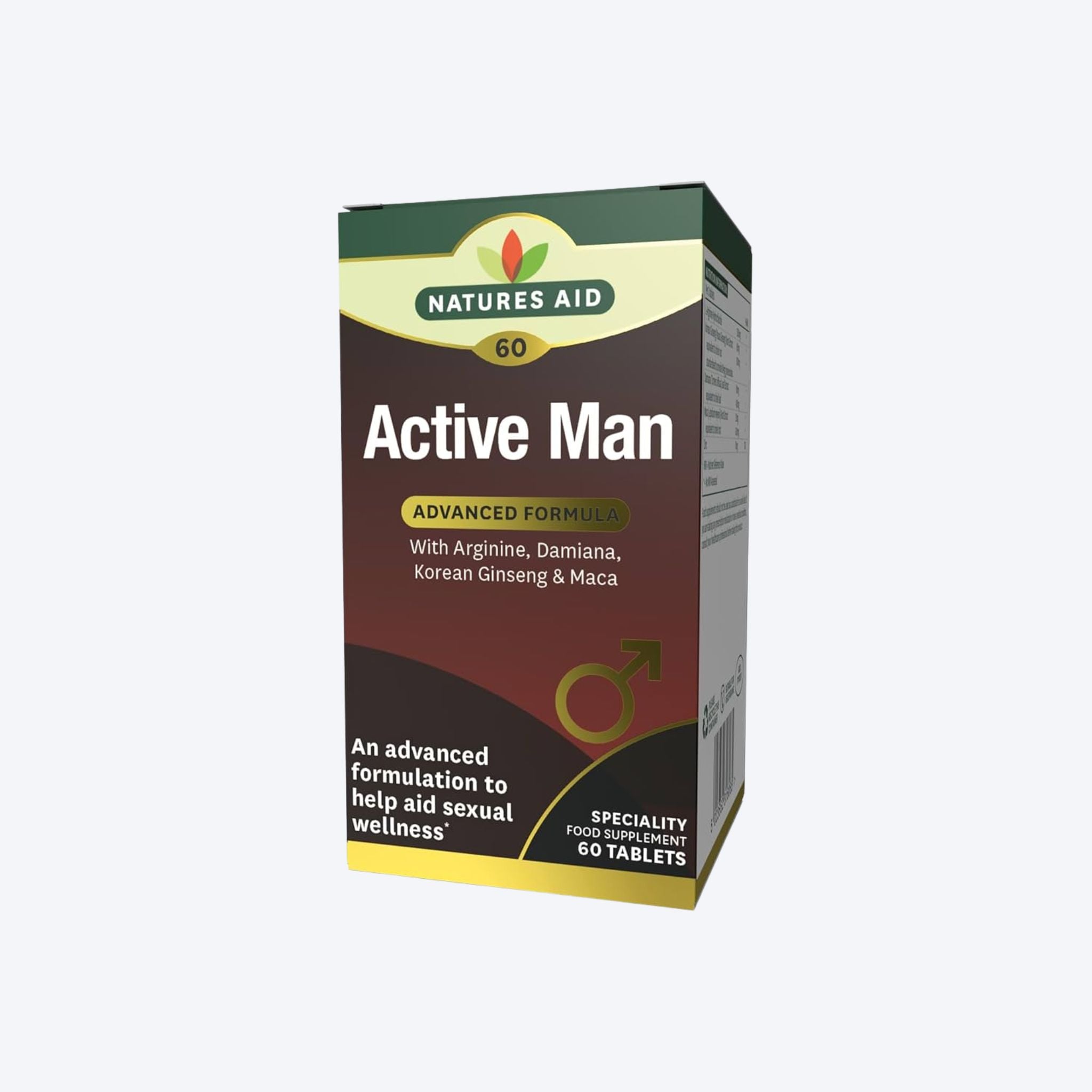 Natures Aid Active Man x60 Tablets