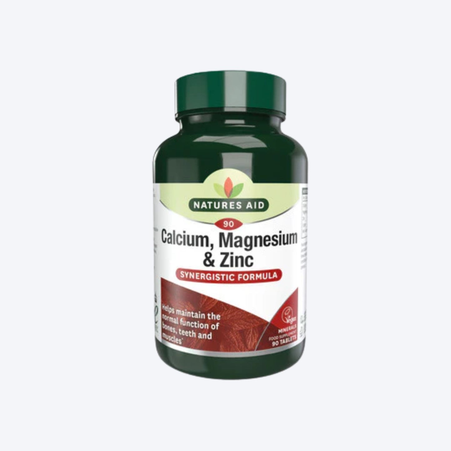 Natures Aid Calcium, Magnesium & Zinc x90