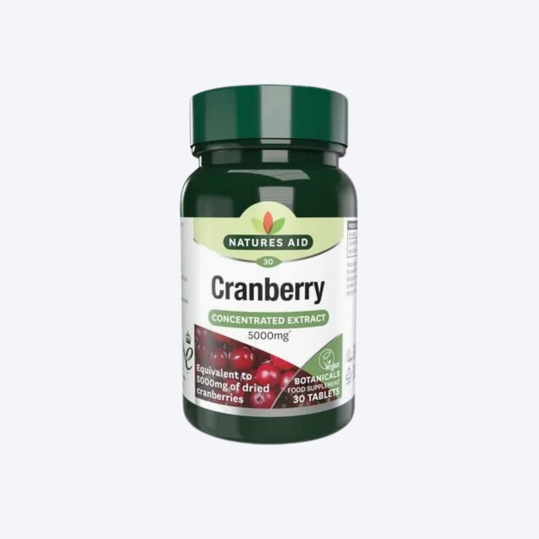 Natures Aid Cranberry Extract Tablets