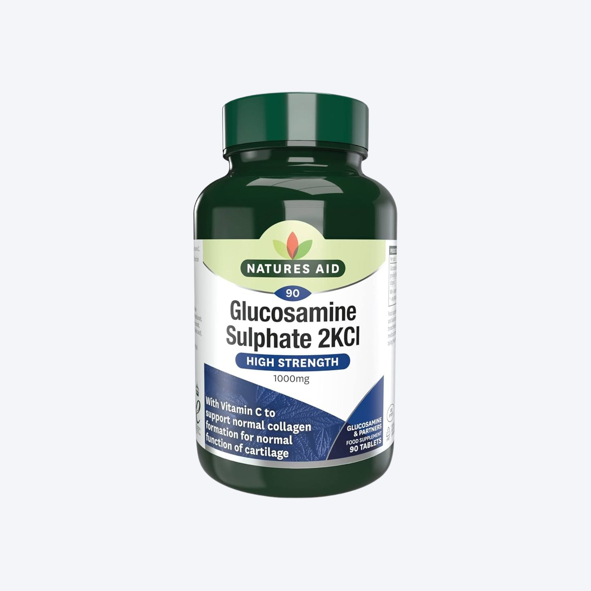 Natures Aid Glucosamine Sulphate 2KCl 1000mg 90 Tabs