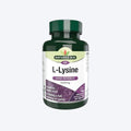 Natures Aid High Potency L-Lysine 1000mg x60 Tablets