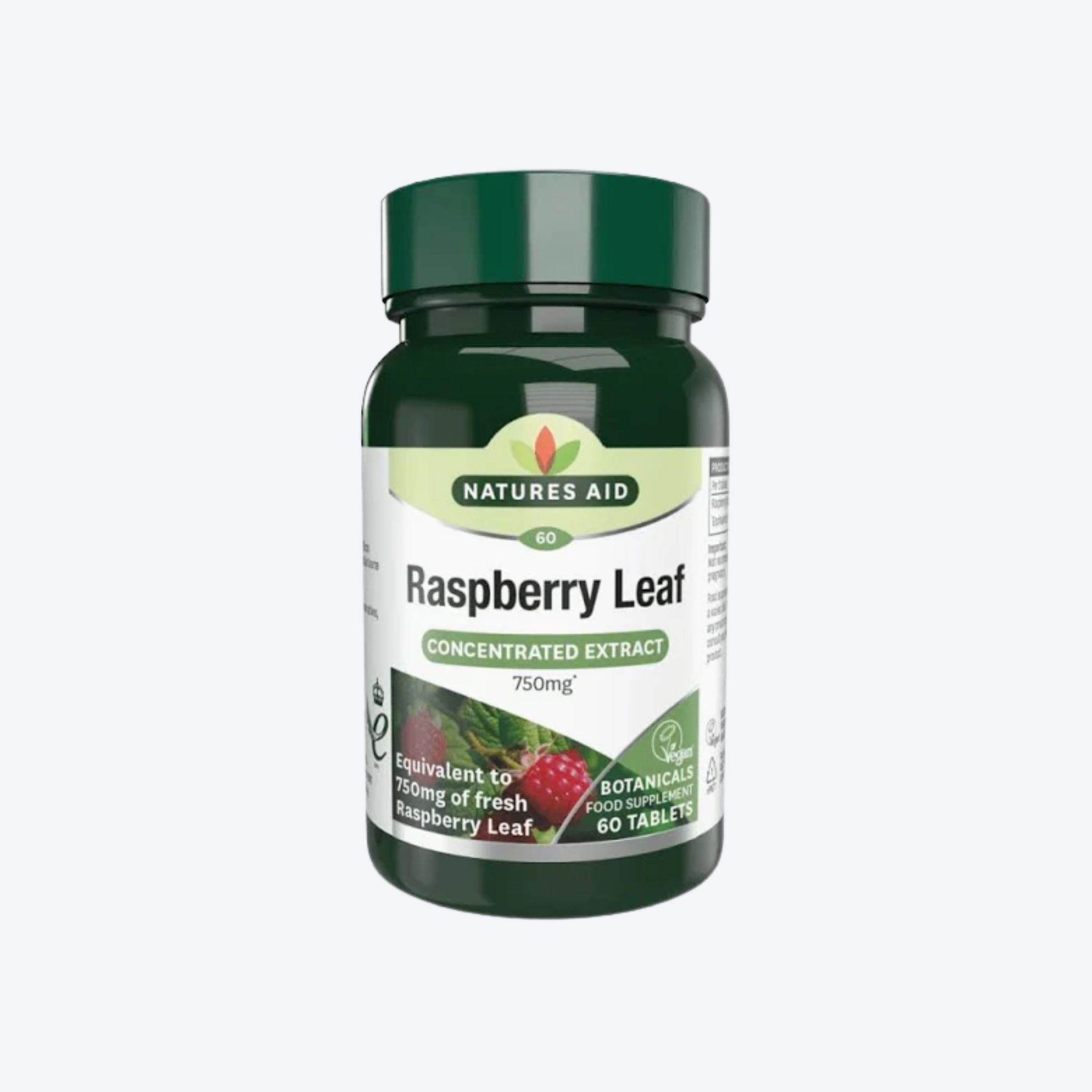Natures Aid Raspberry Leaf x60 Tablets