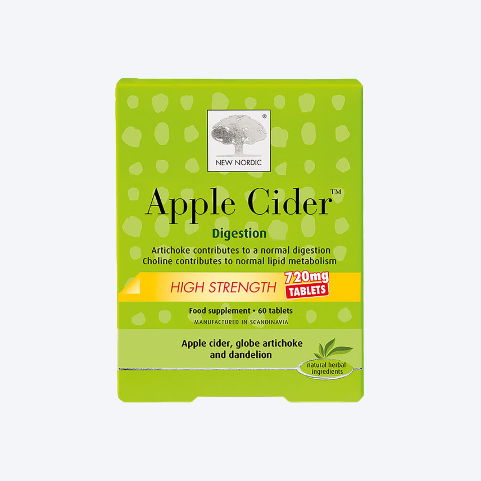 New Nordic Apple Cider 720mg 30 Tabs