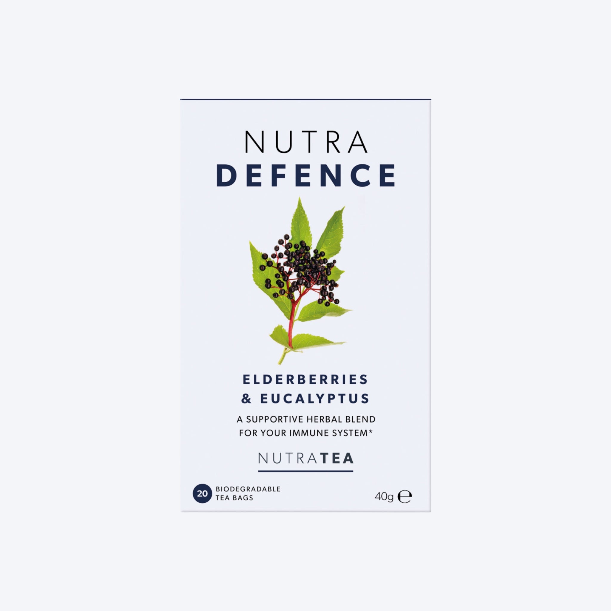 NutraTea Elderberries & Eucalyptus x20 Bags