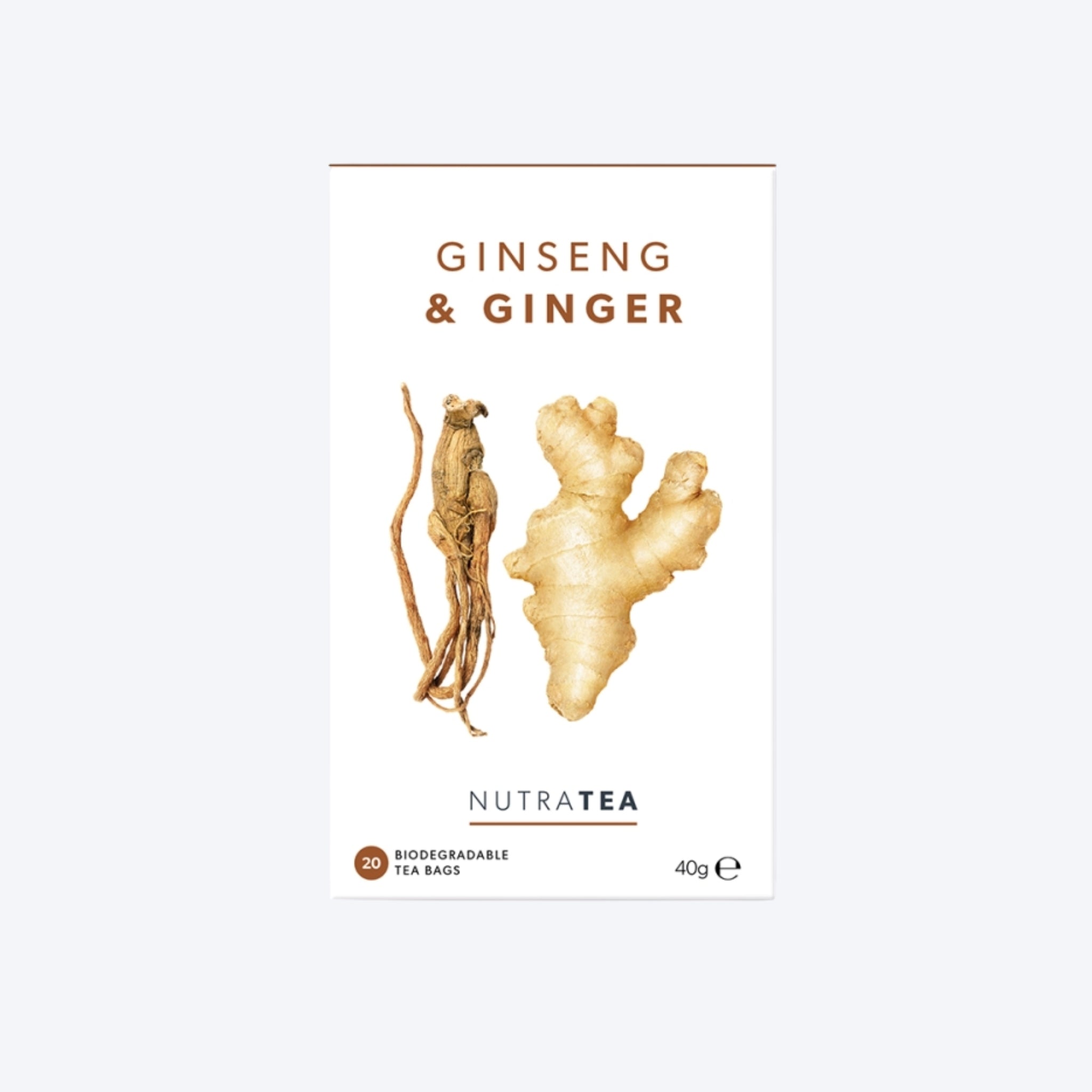 NutraTea Ginseng & Ginger x20 Bags