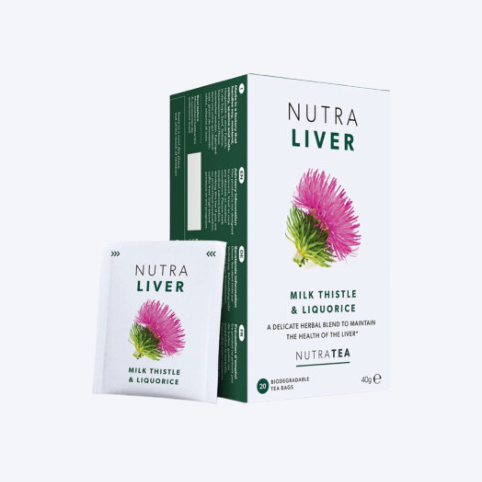 NutraTea Milk Thistle and Liquorice x20 Bags