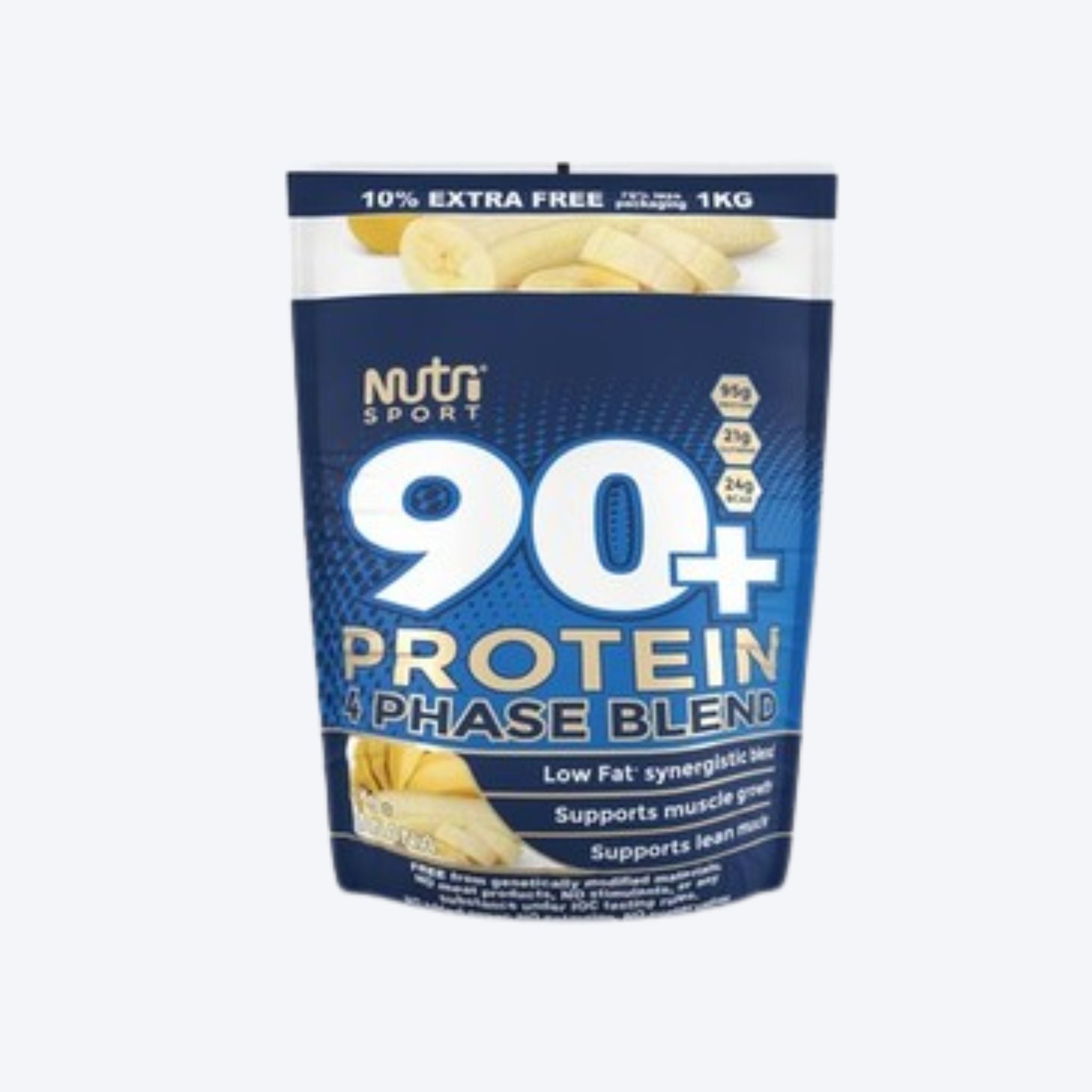 NutriSport 90+ 4 Phase Protein Vanilla 1kg