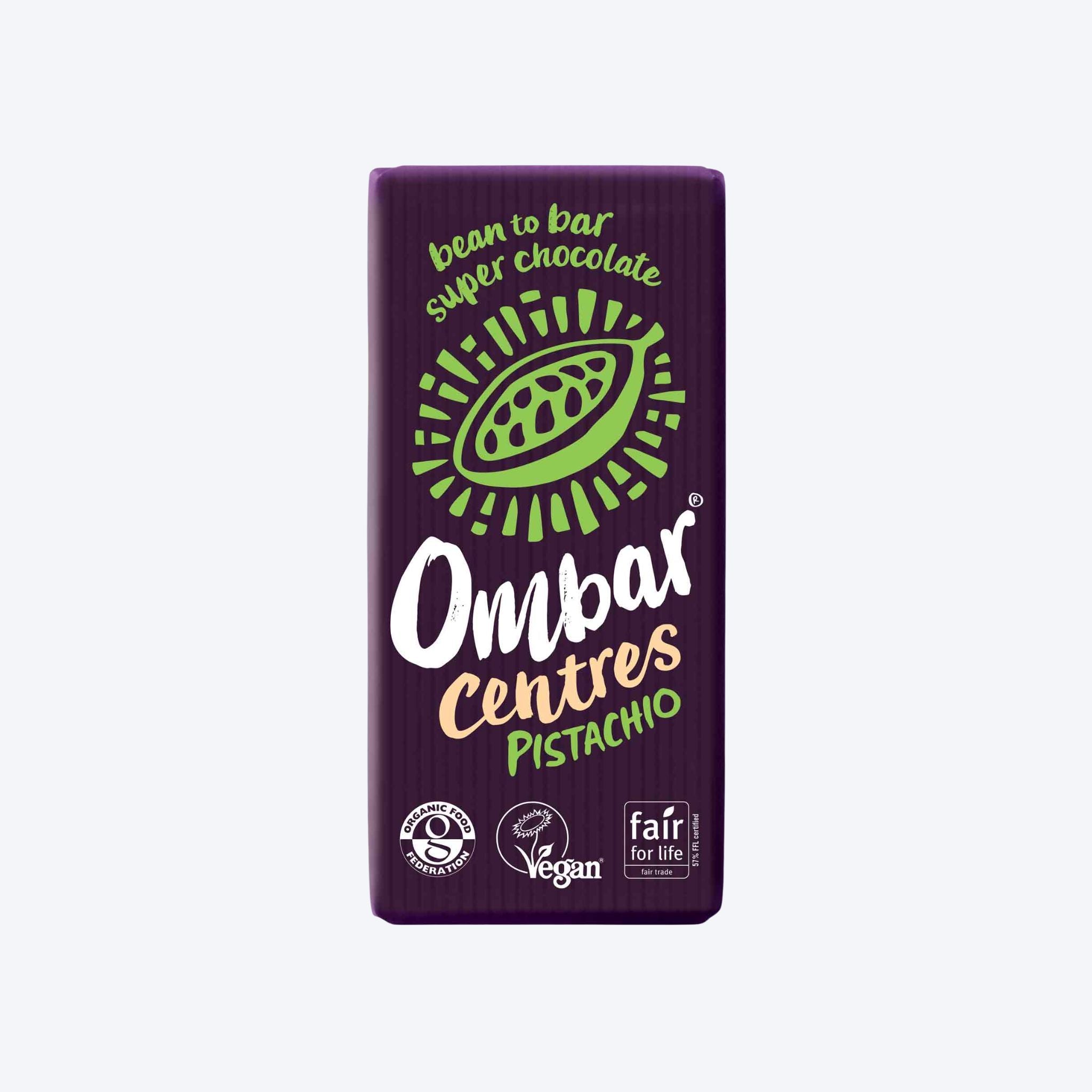 Ombar Centres Pistachio Chocolate