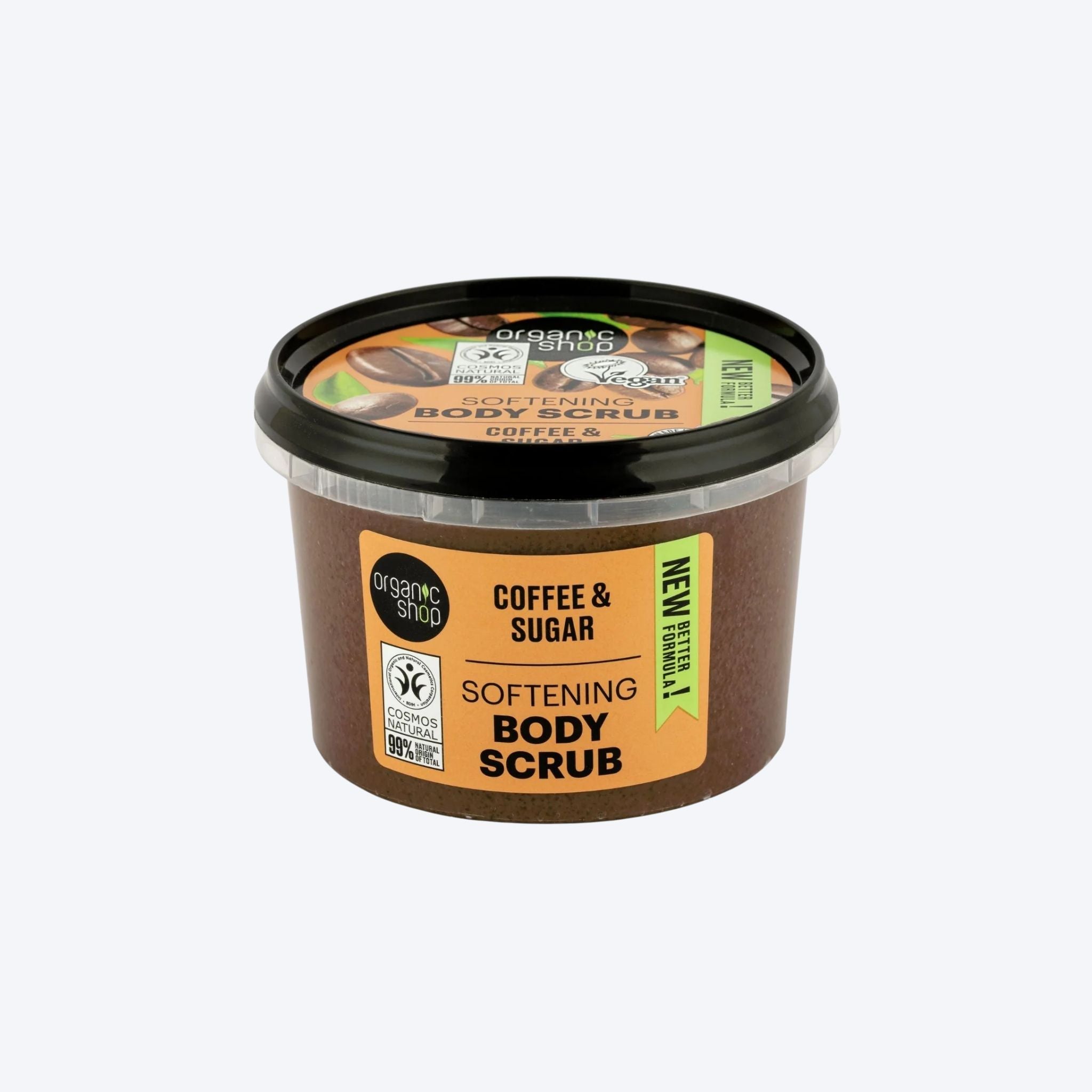 Organic Shop Coffee and Sugar Body Scrub 250ml