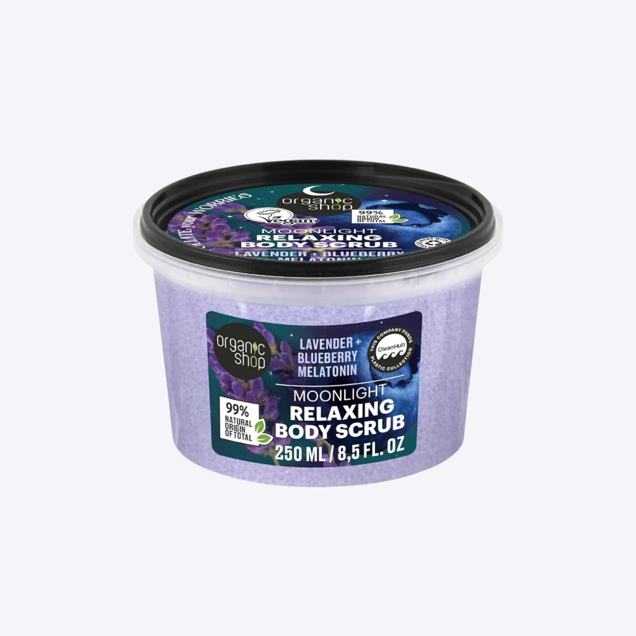 Organic Shop Relaxing Lavender Body Scrub 250ml