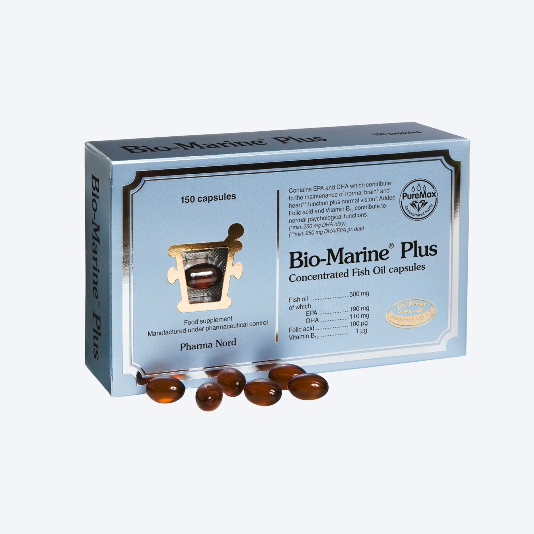 Pharma Nord Bio-Marine Plus Fish Oil 500mg 150 Caps
