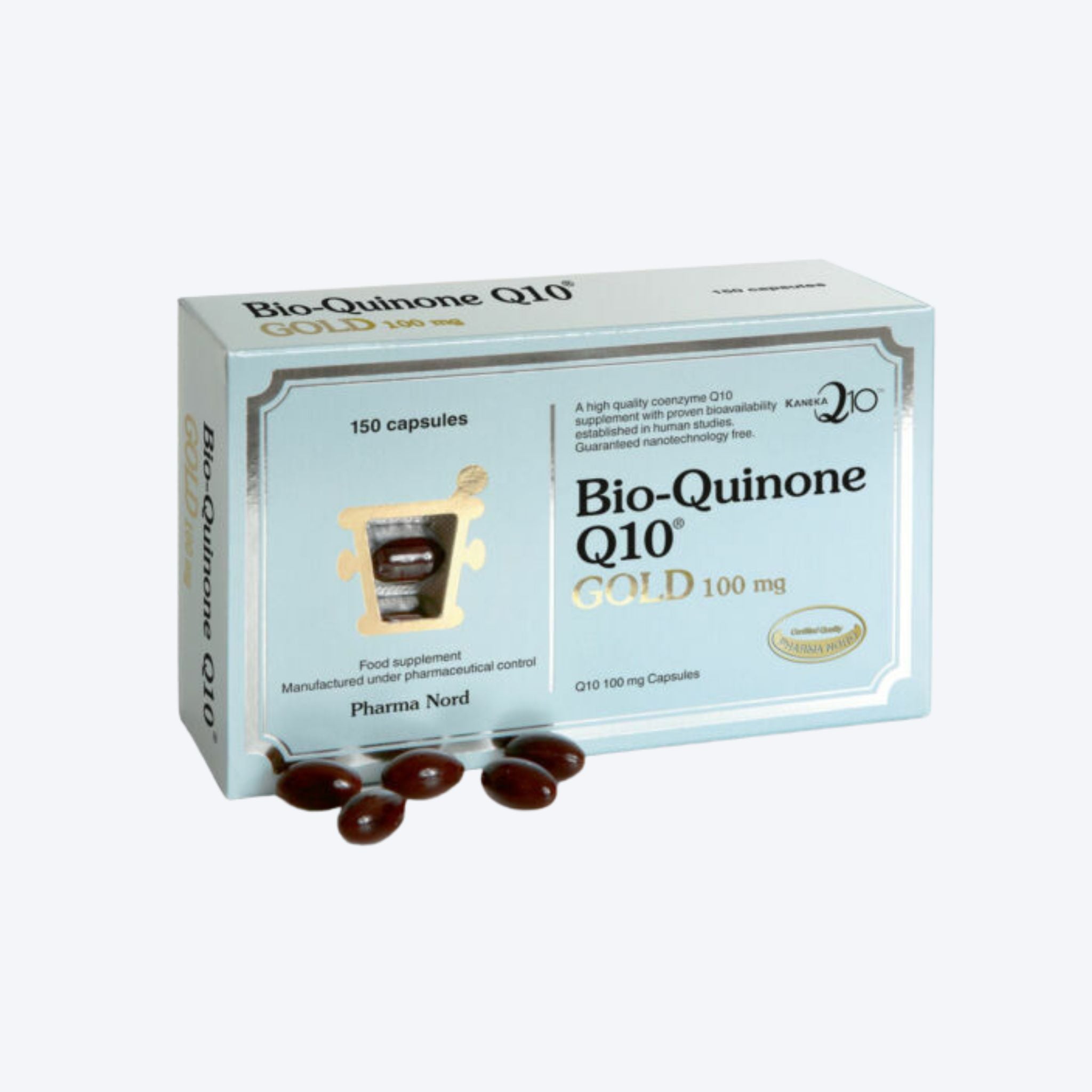 Pharma Nord Bio-Quinone Active Q10 GOLD 100mg x150 Capsules