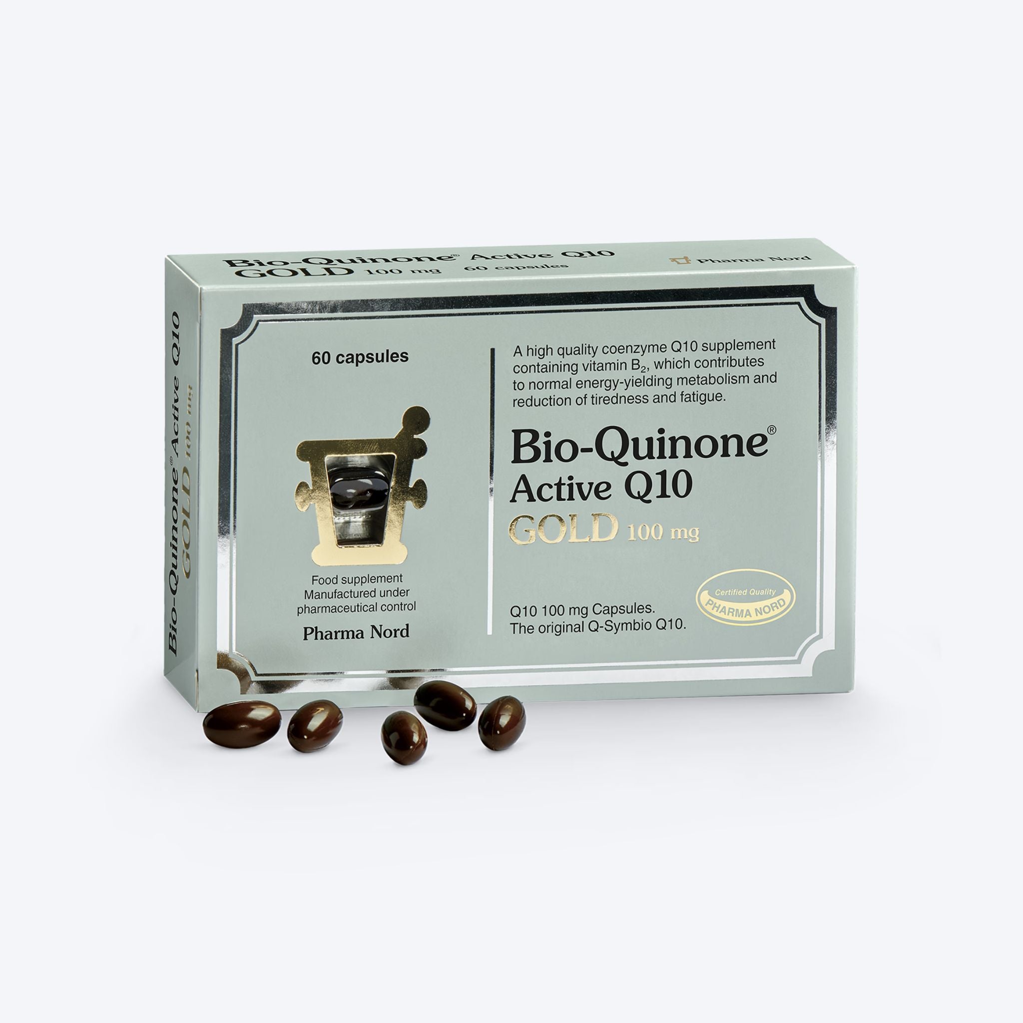Pharma Nord Bio-Quinone Active Q10 GOLD 100mg x60 Capsules
