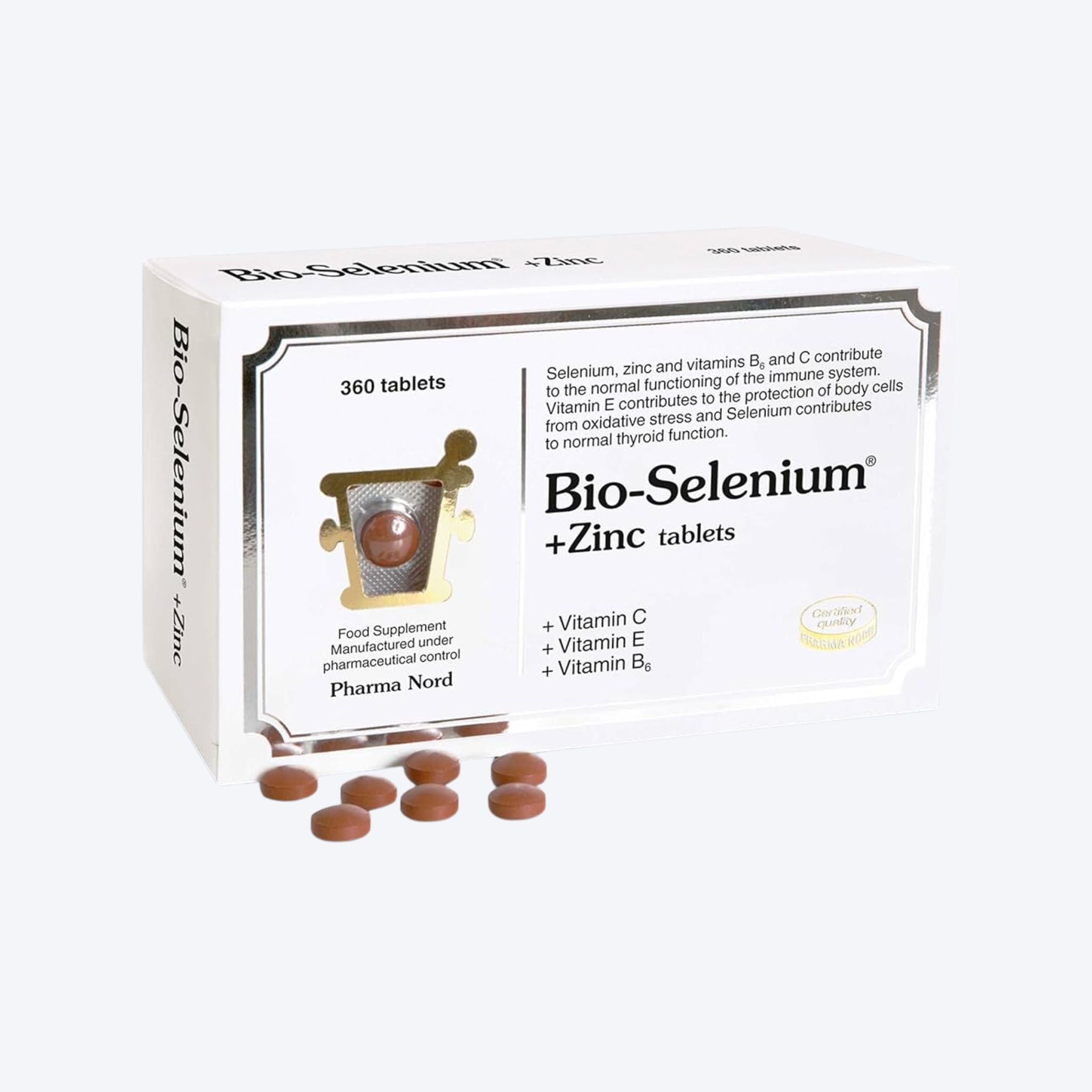Pharma Nord Bio-Selenium, Zinc & Vitamin C 360 Tabs