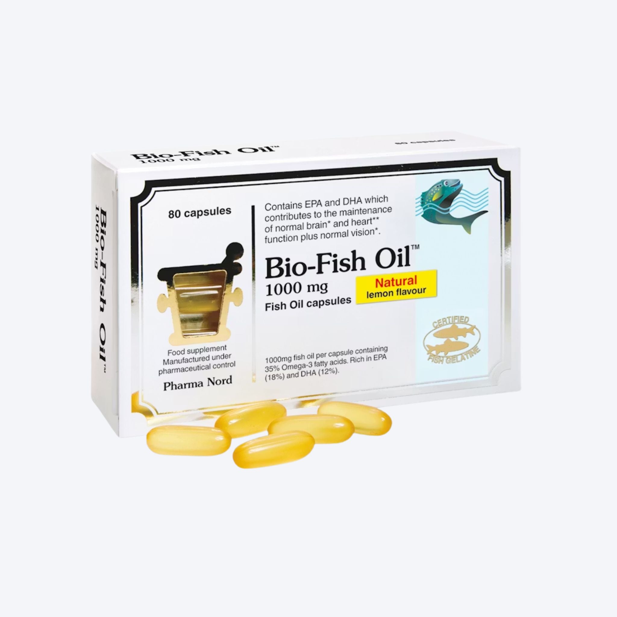 Pharma Nord Bio Fish Oil x120 Capsules