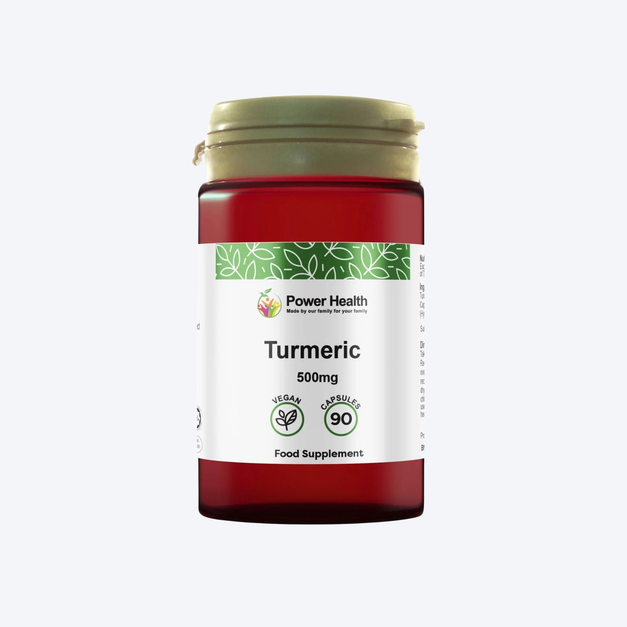 Power Health Turmeric 500mg with black pepper 90 Caps