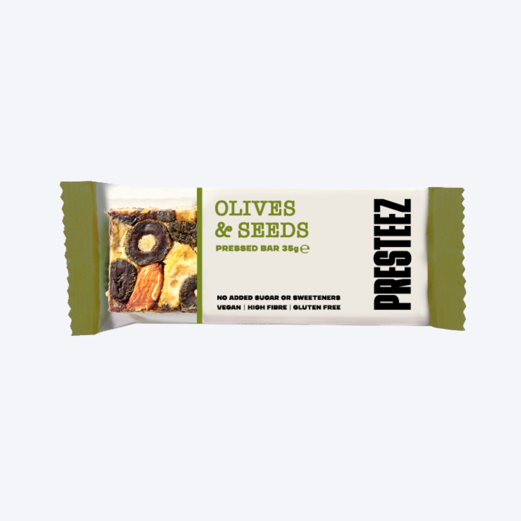 Presteez Olive and Seeds Bar 35g