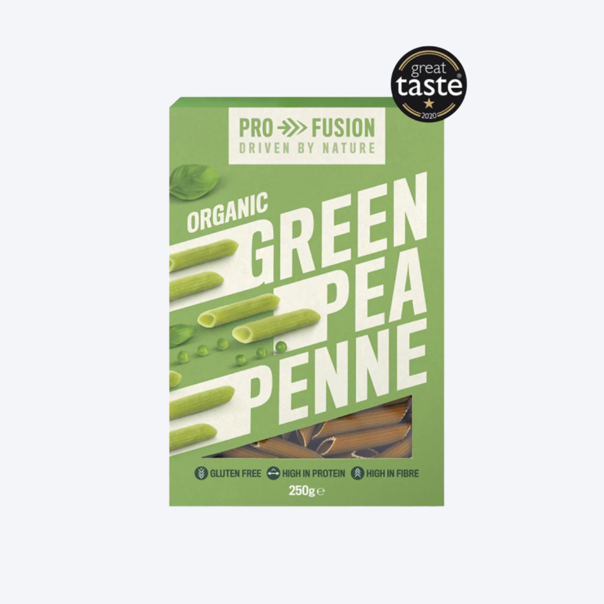 Pro Fusion Organic Green Pea Penne 250g