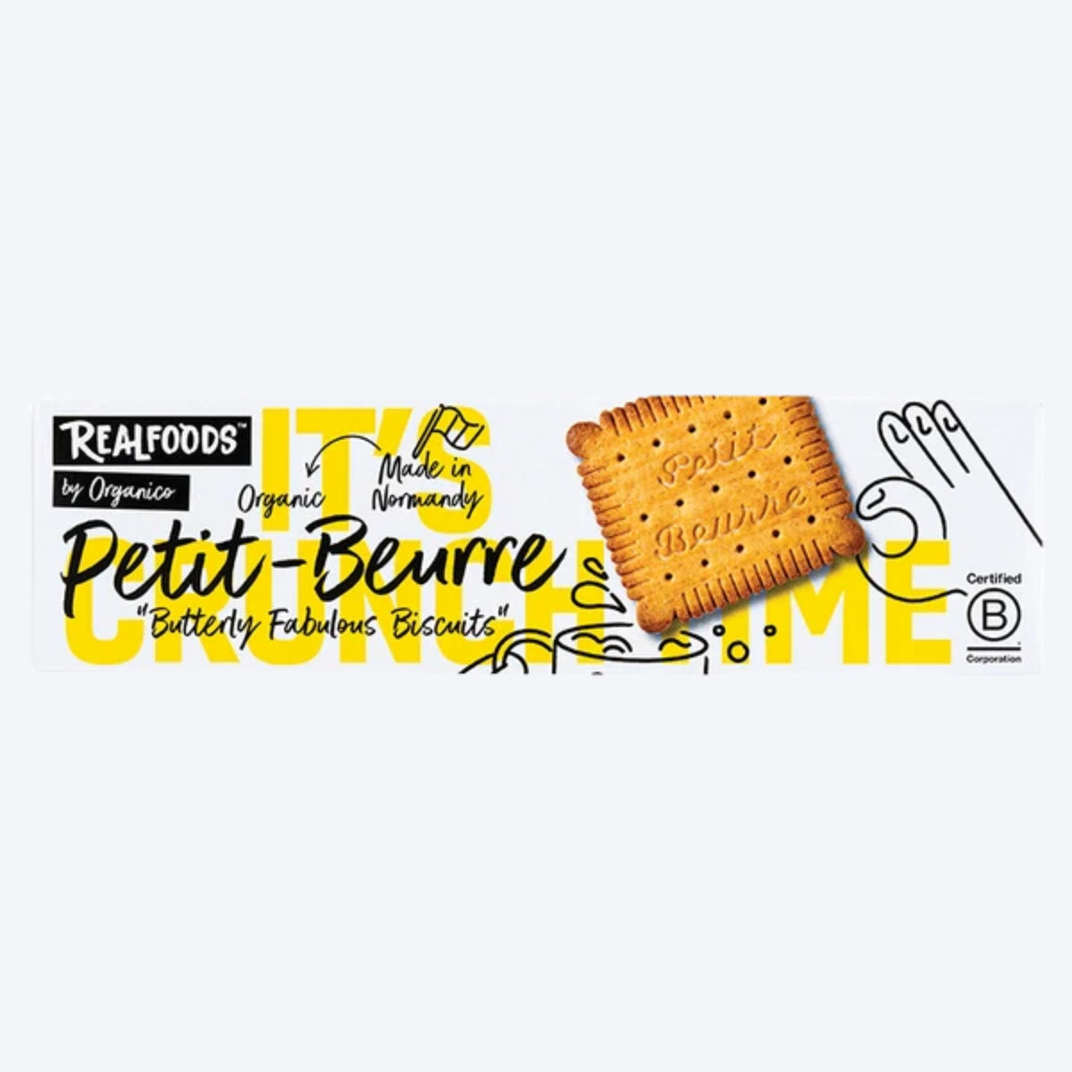 Realfoods Petit Beurre Organic Biscuits