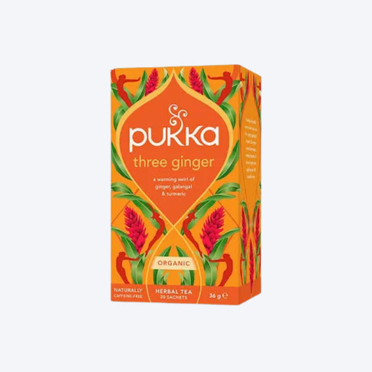 Pukka Organic Tea Three Ginger