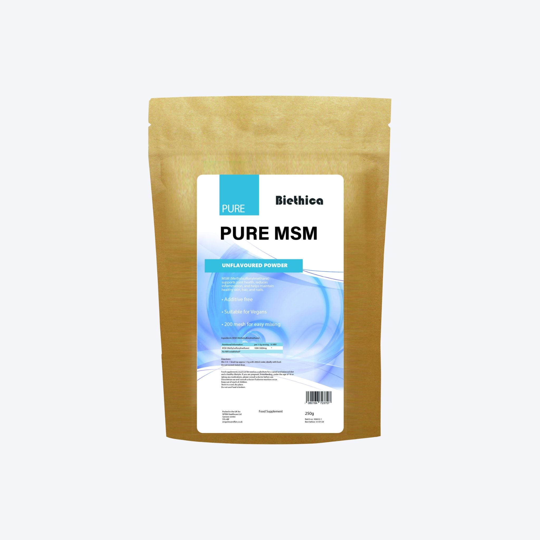 Biethica Pure MSM - 500g