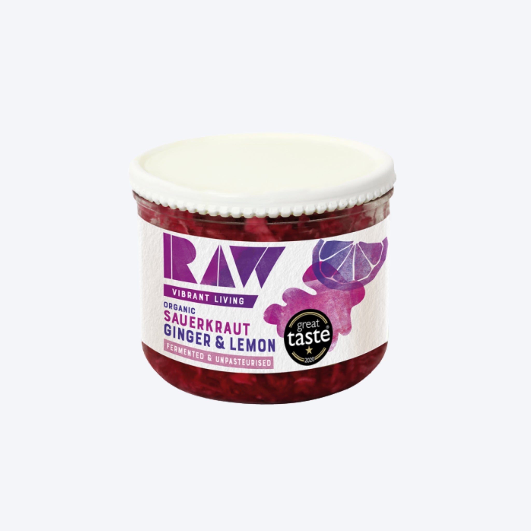 RAW Organic Sauerkraut Ginger & Lemon