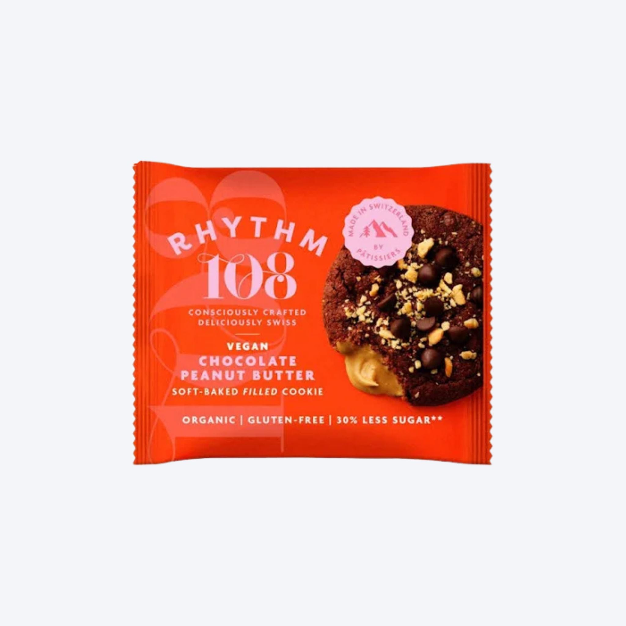 Rhythm 108 Vegan Organic Chocolate Filled Cookie