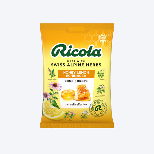 Ricola Sweets Sugar Free Soothe Clear Honey & Lemon