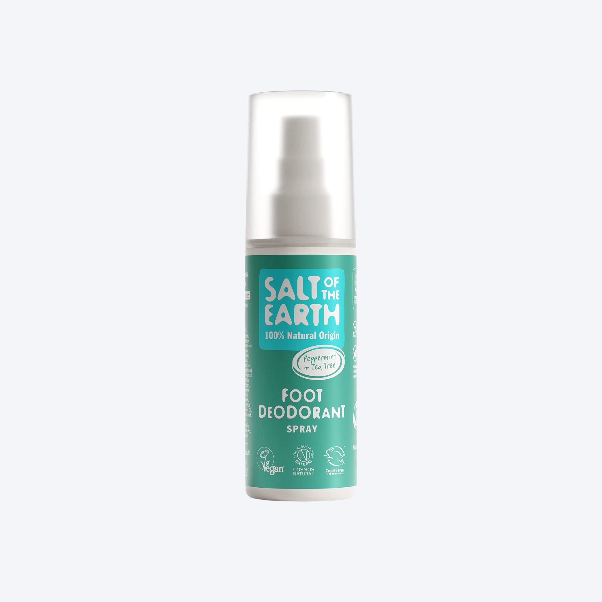 Salt Of The Earth Peppermint & Tea Tree Natural Foot Deodorant