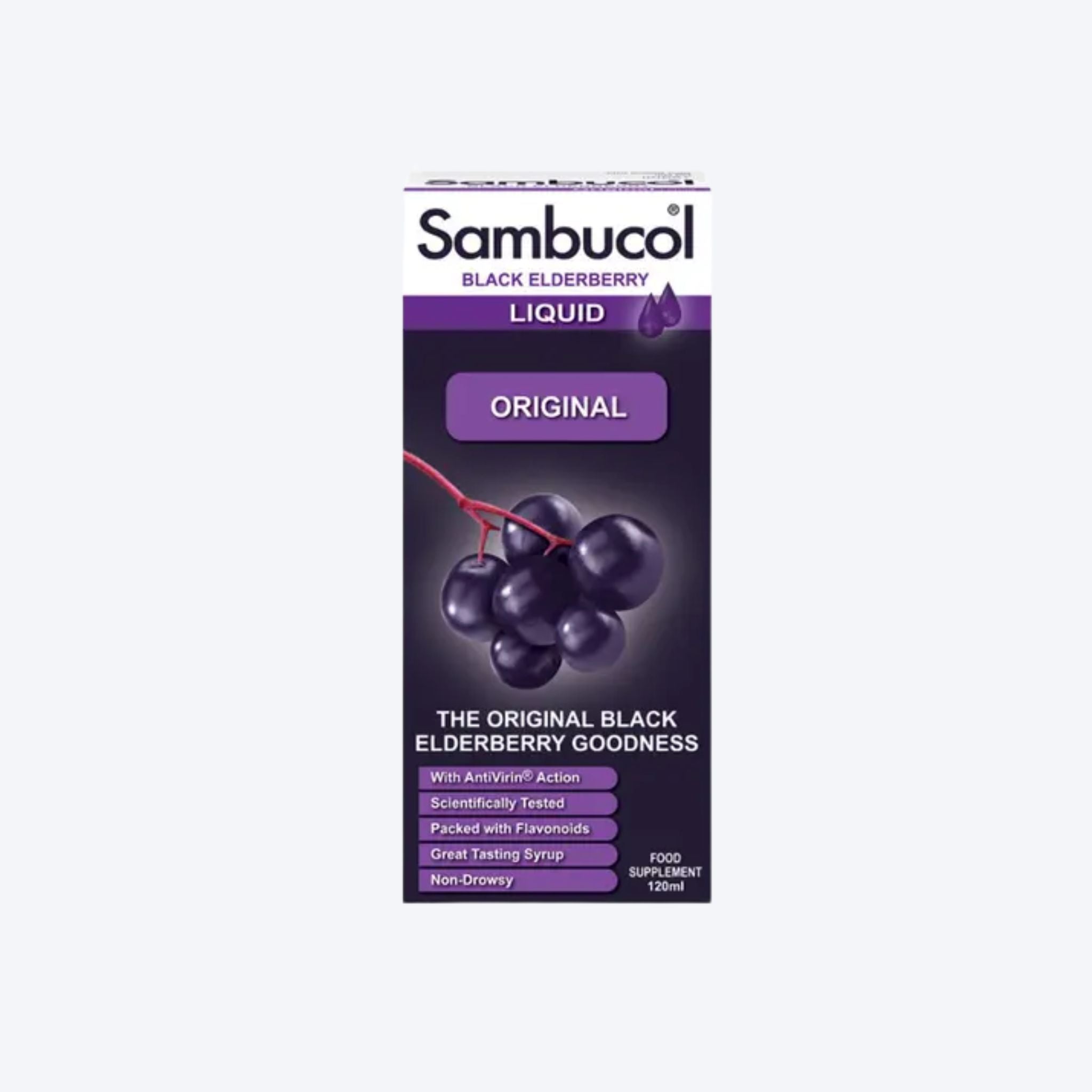 Sambucol Black Elderberry Liquid Original 120ml