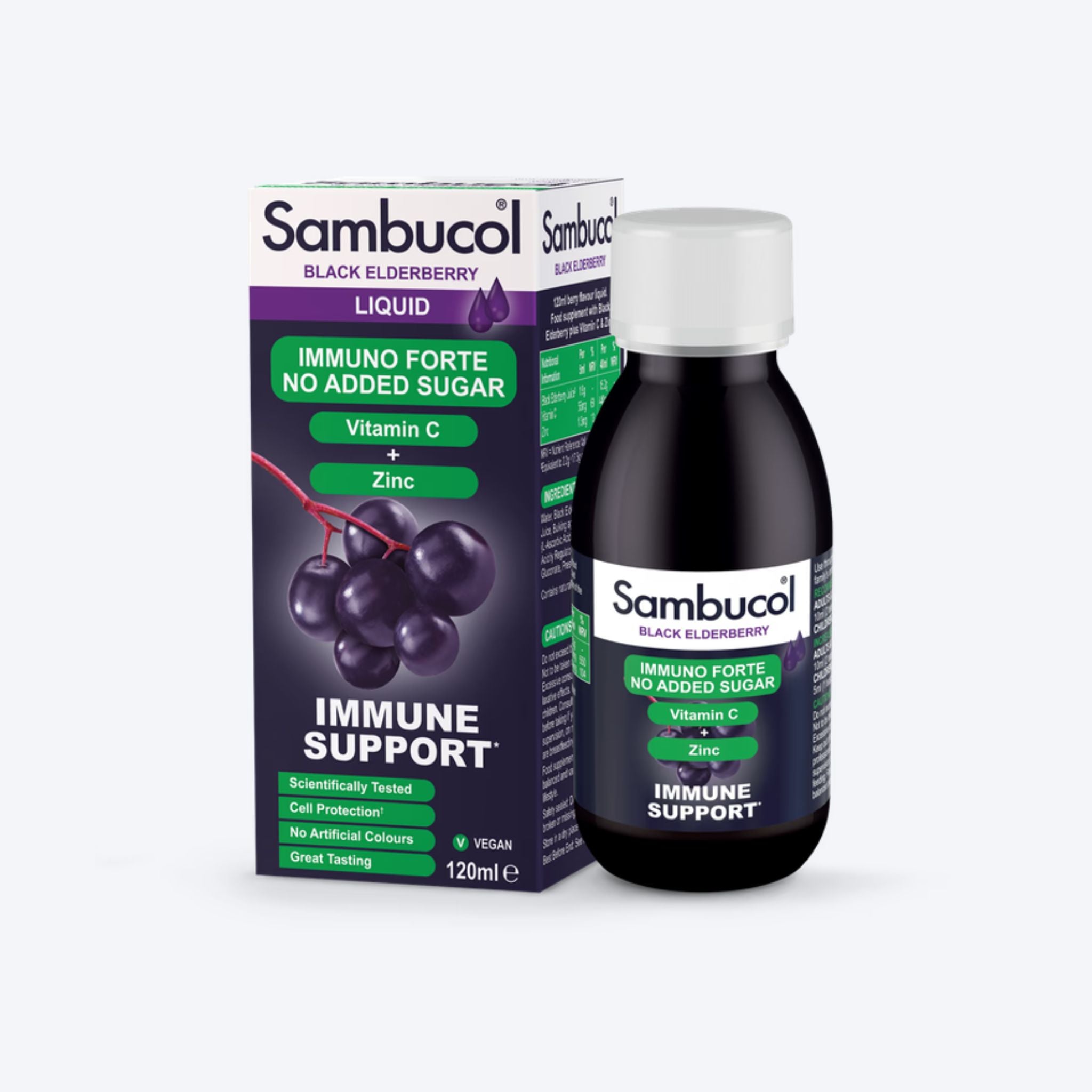 Sambucol Liquid Immuno Forte Sugar Free 250mls