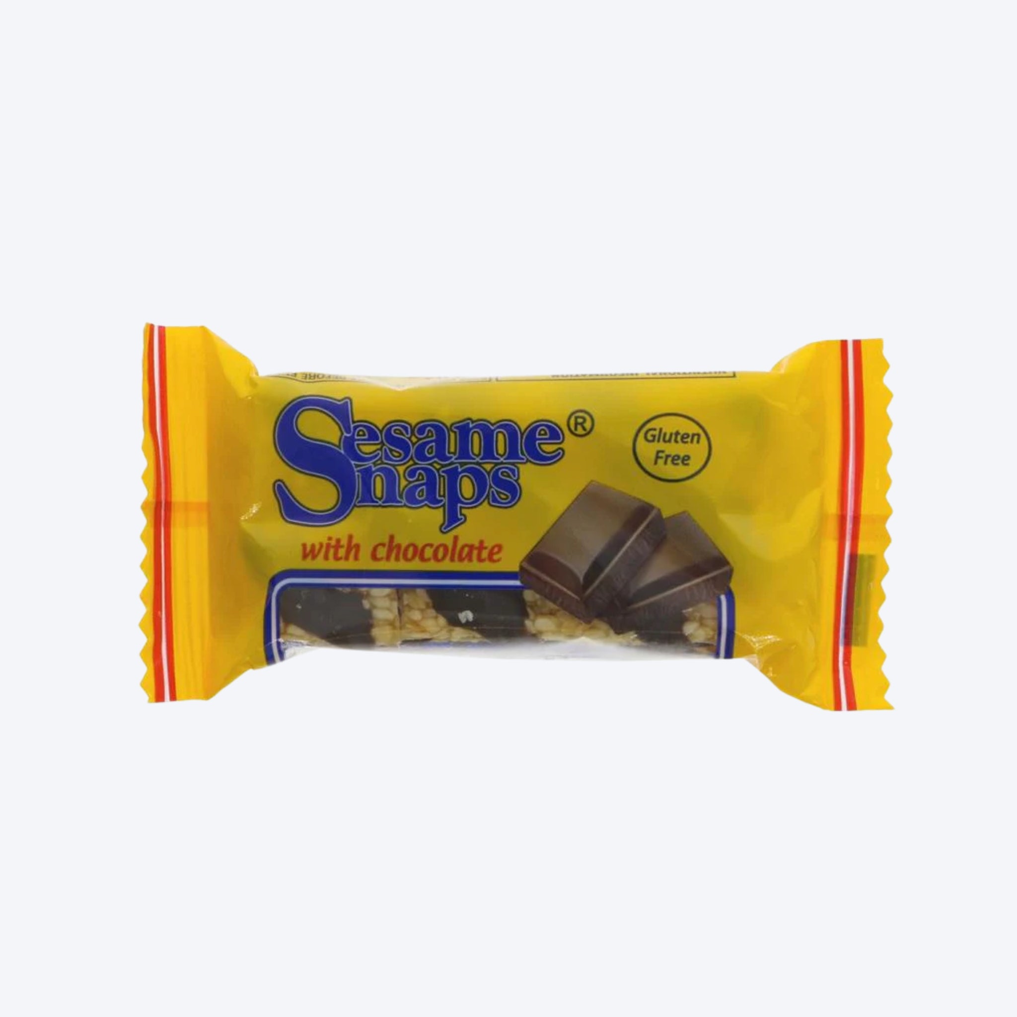 Sesame Snaps With Chocolate