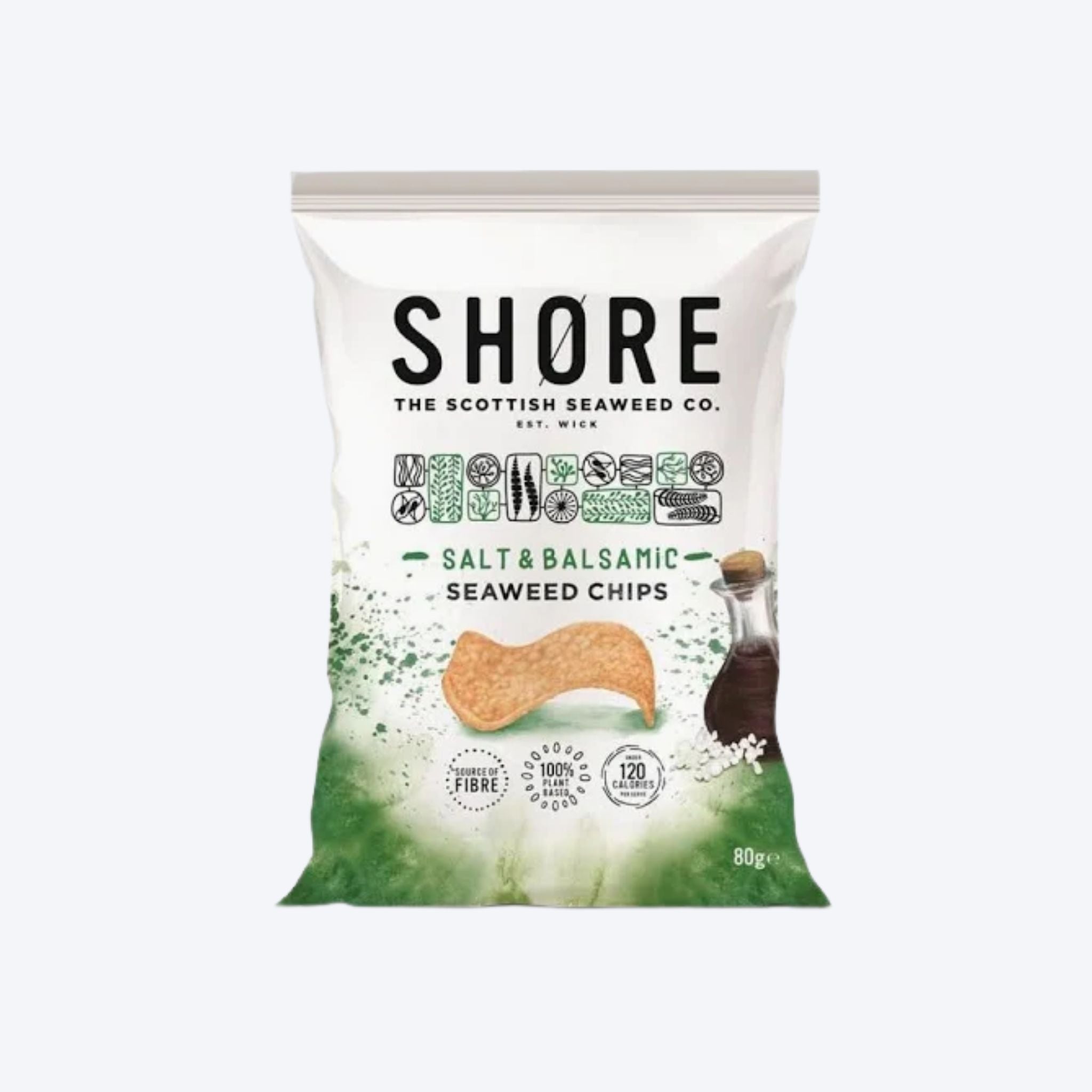 Shore Balsamic Vinegar Seaweed Crisps