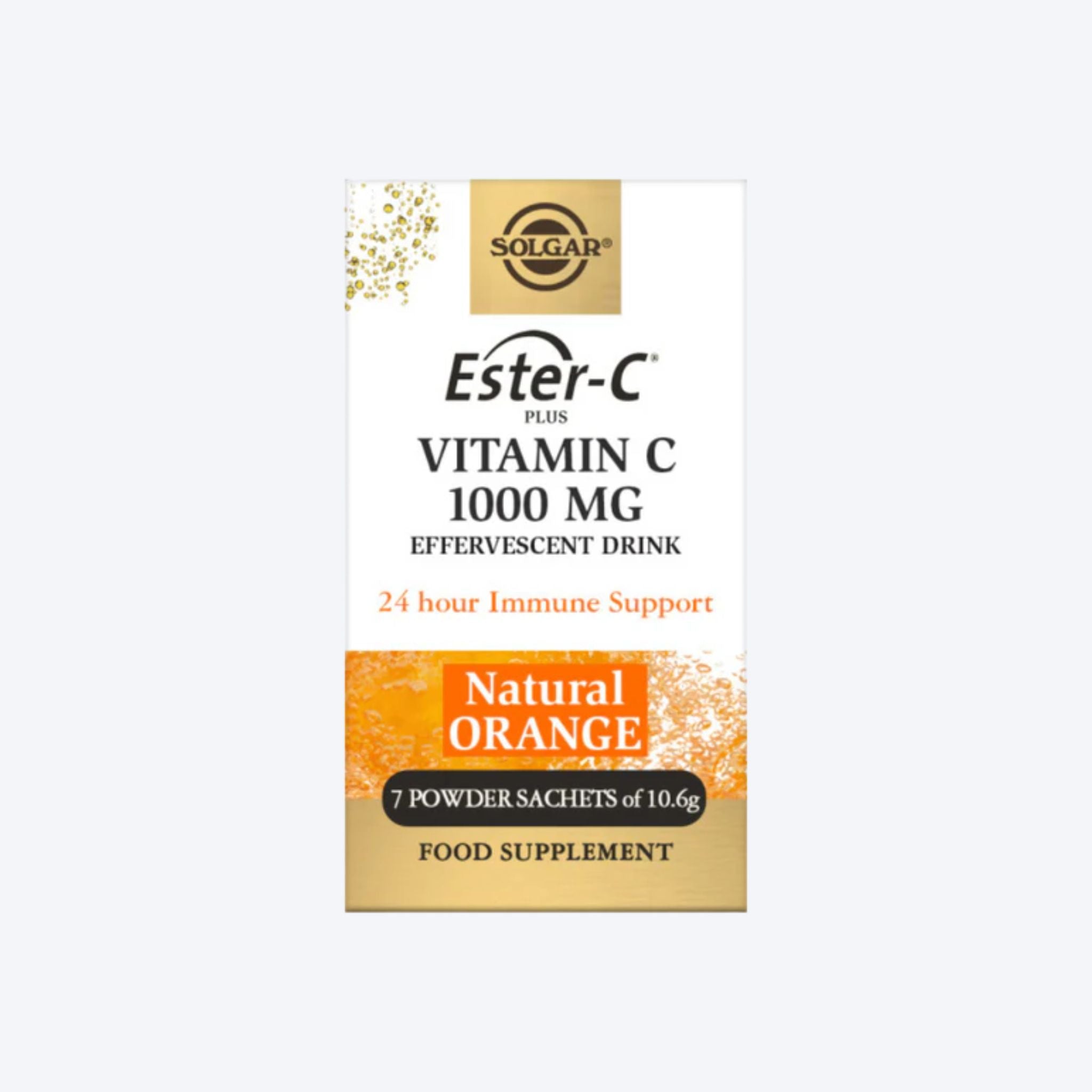 Solgar Ester-C Plus 24hr Immune Support x7 Powder Sachets