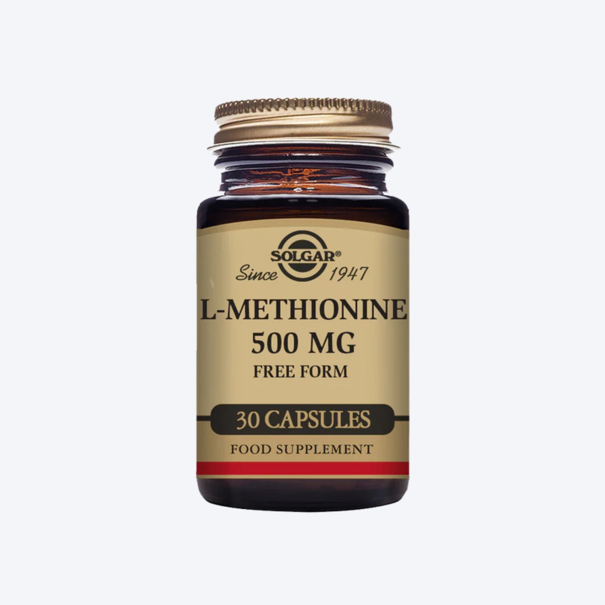 Solgar L-Methionine 500mg  30 Caps