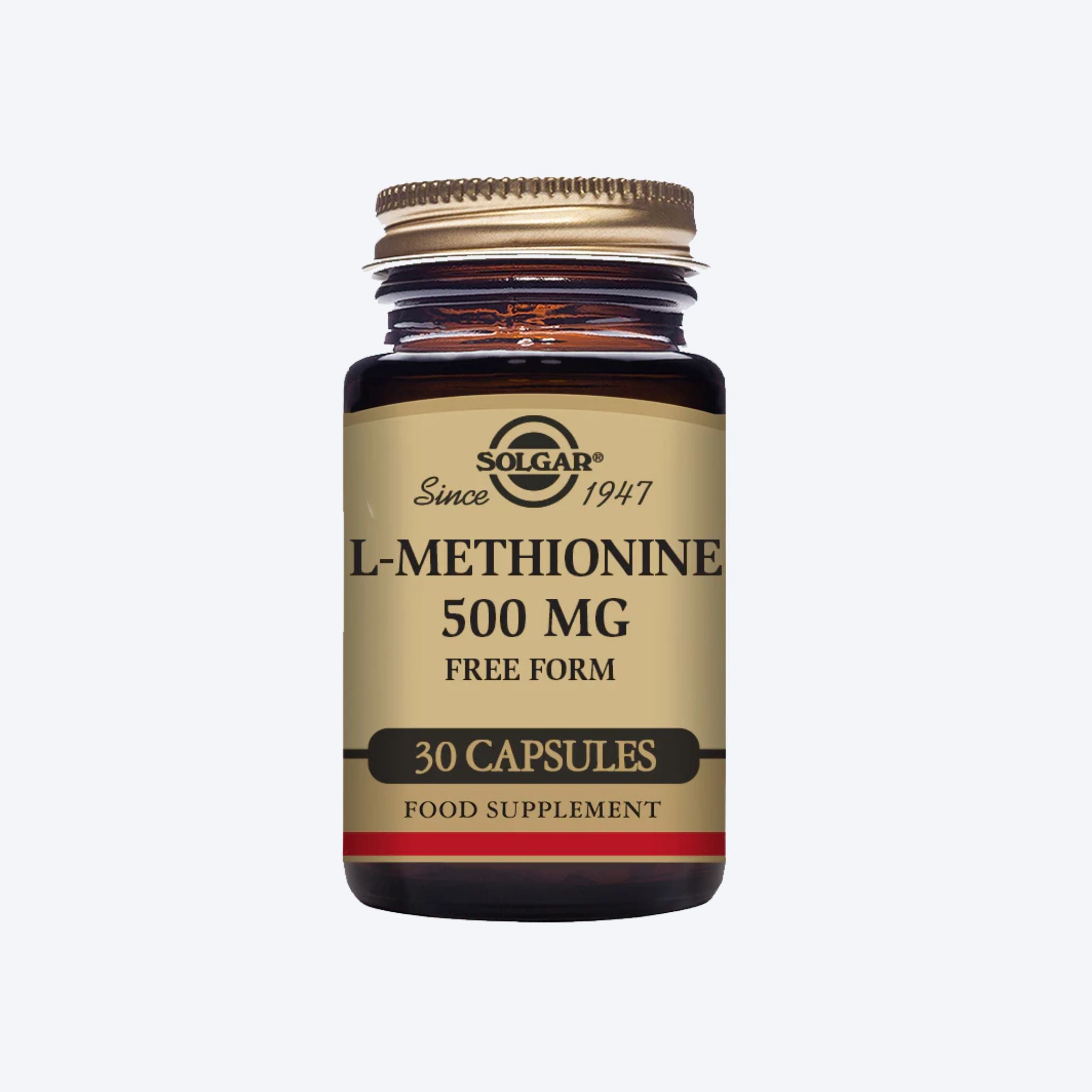 Solgar L-Methionine 500mg x30 Capsules