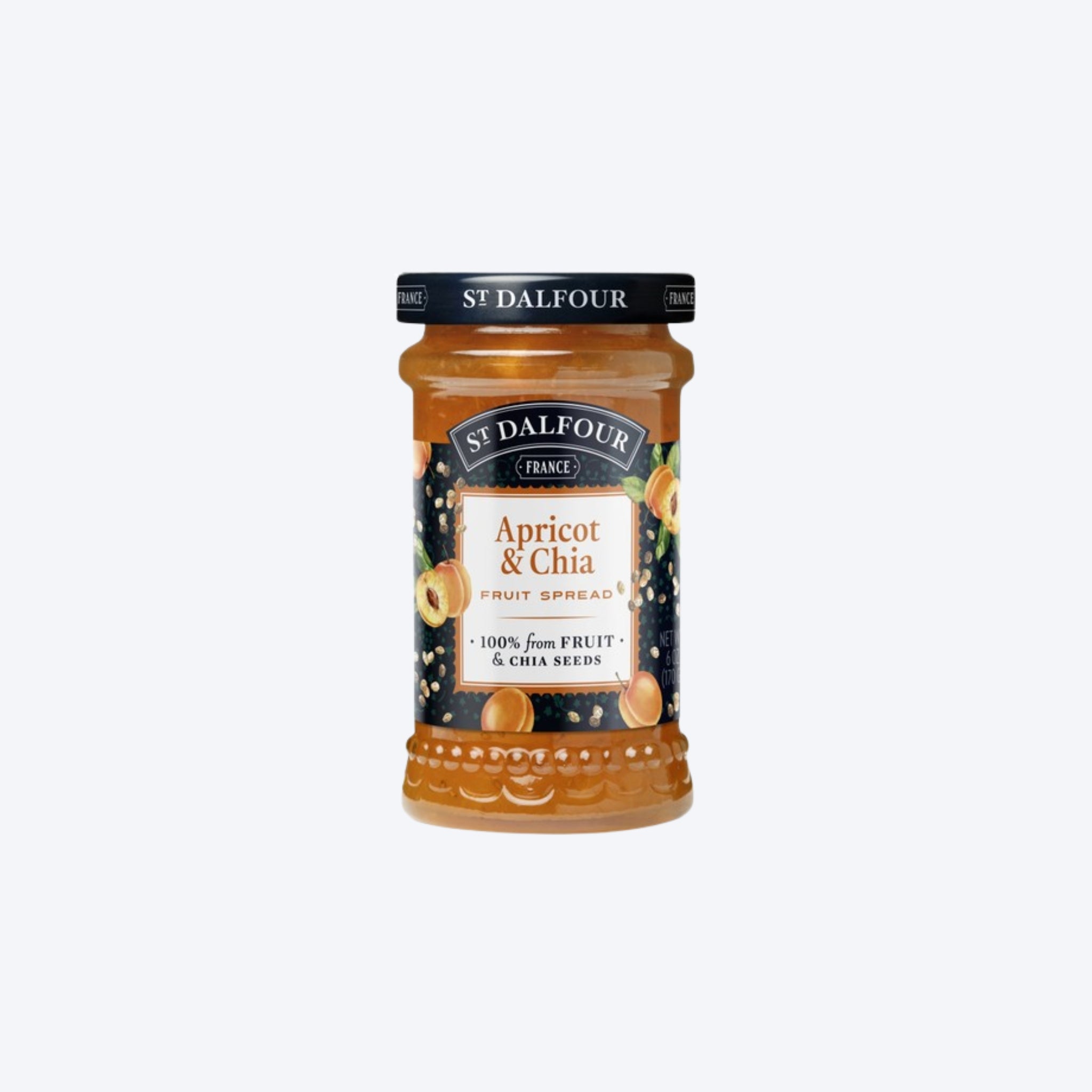St Dalfour Apricot & Chia Spread 170g