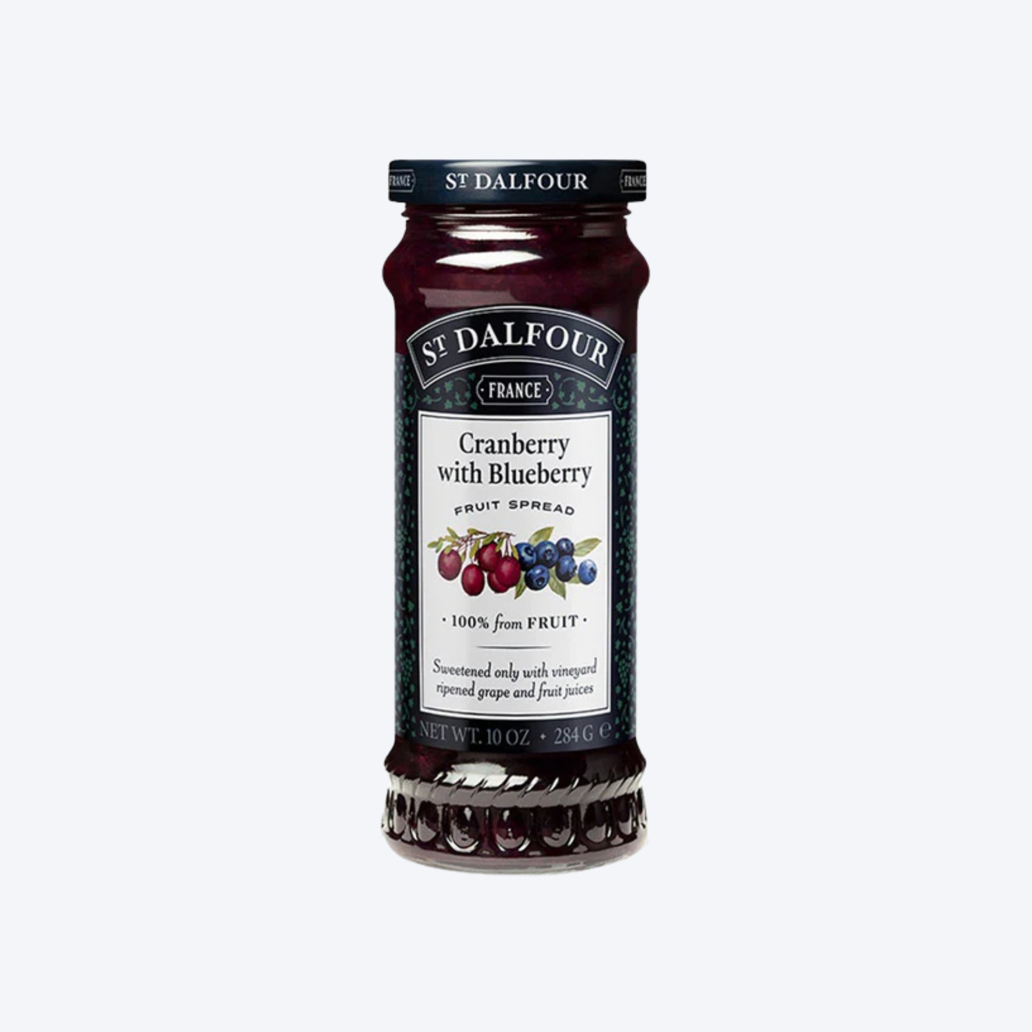 St Dalfour Cranberry With Blueberry 284g