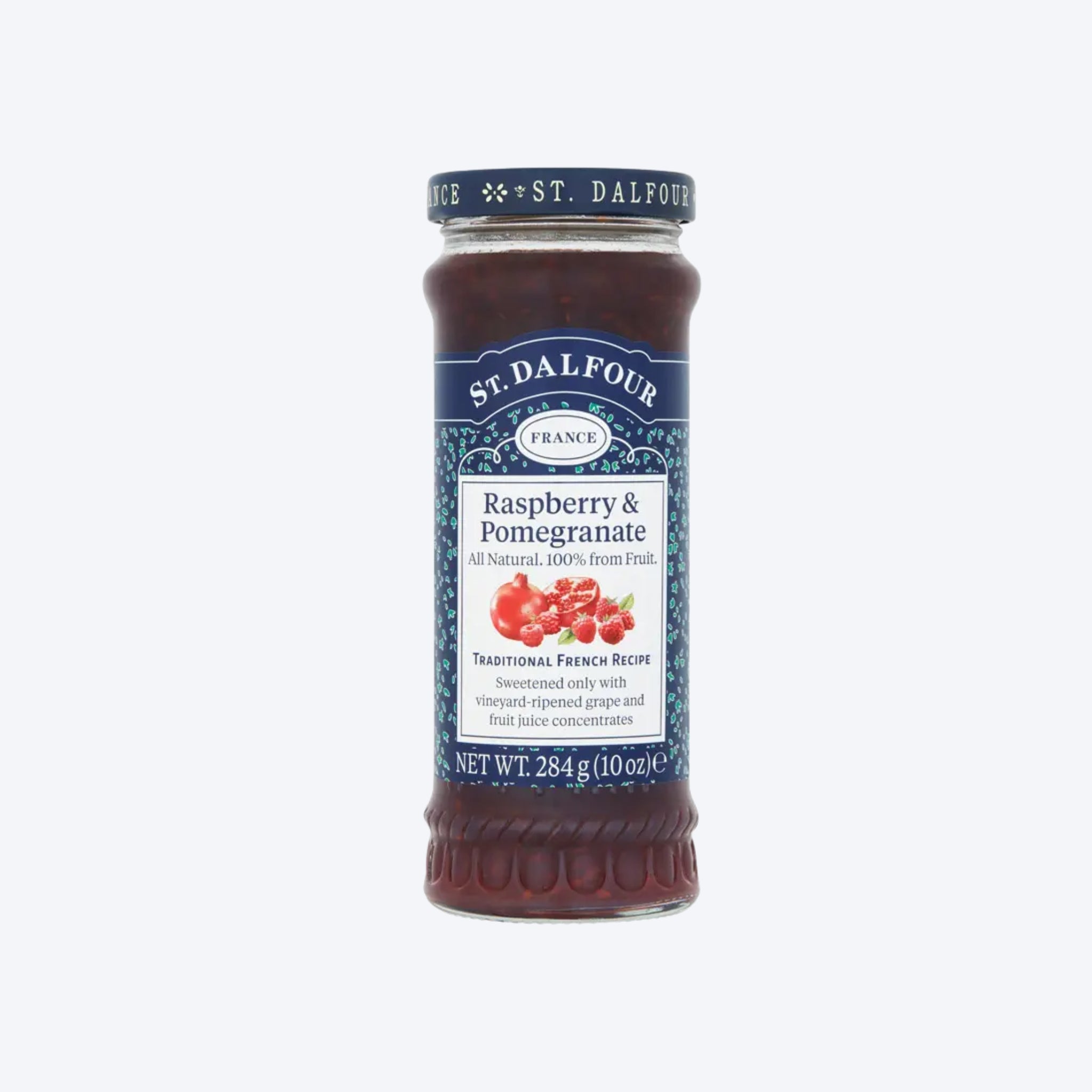 St Dalfour Raspberry & Pomegranate Jam 284g
