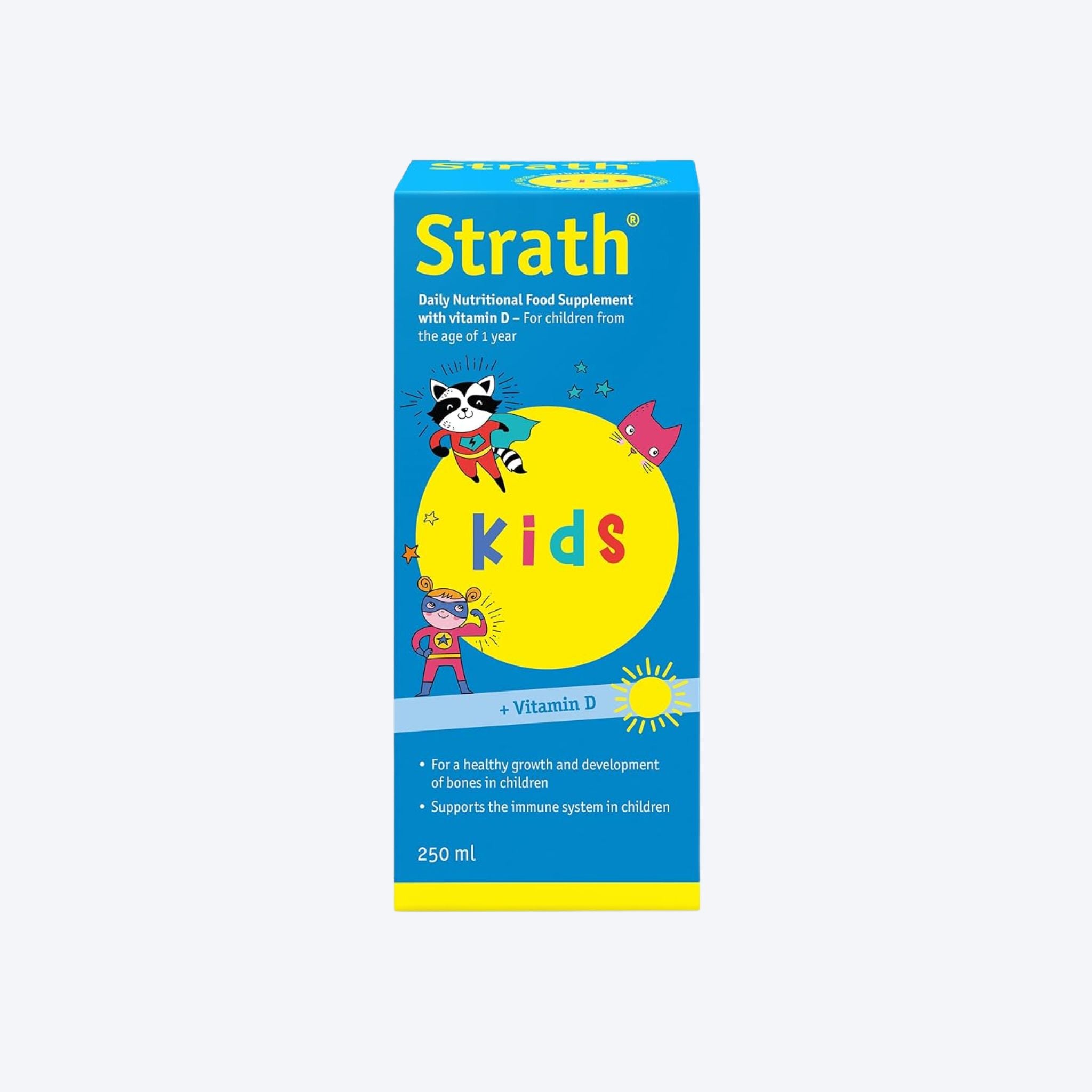 Strath Kids Daily Nutritional Food Supplement with Vitamin D 250ml